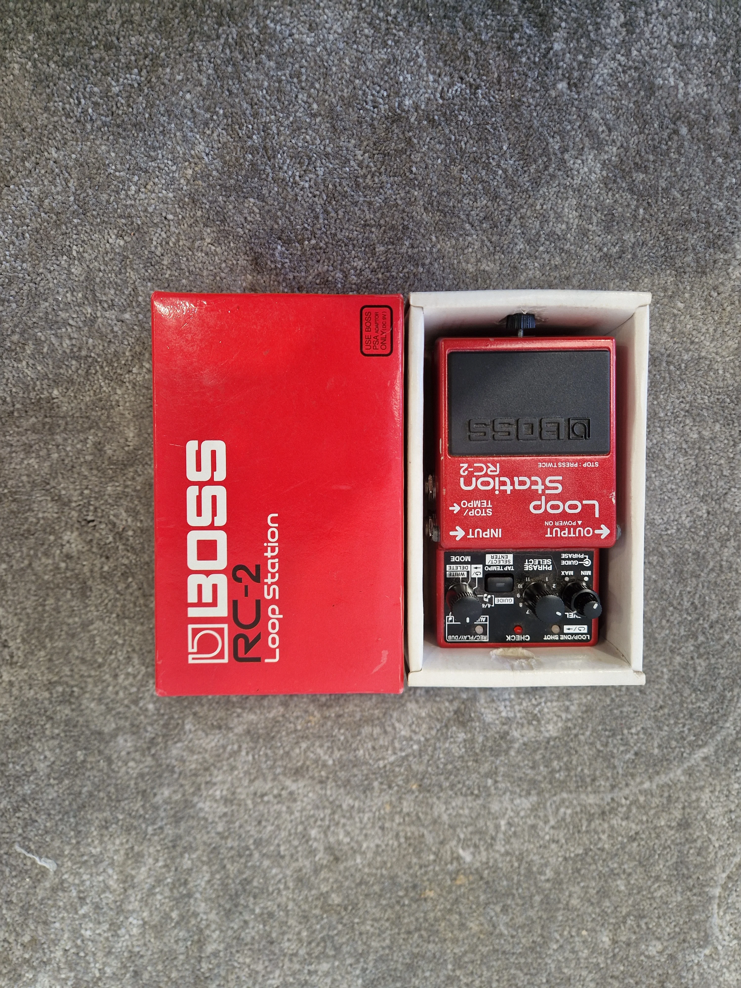 Boss RC-2 Loop Station – Compact Design & Phrase Memory – Very Good w/ Original Box - Image 2