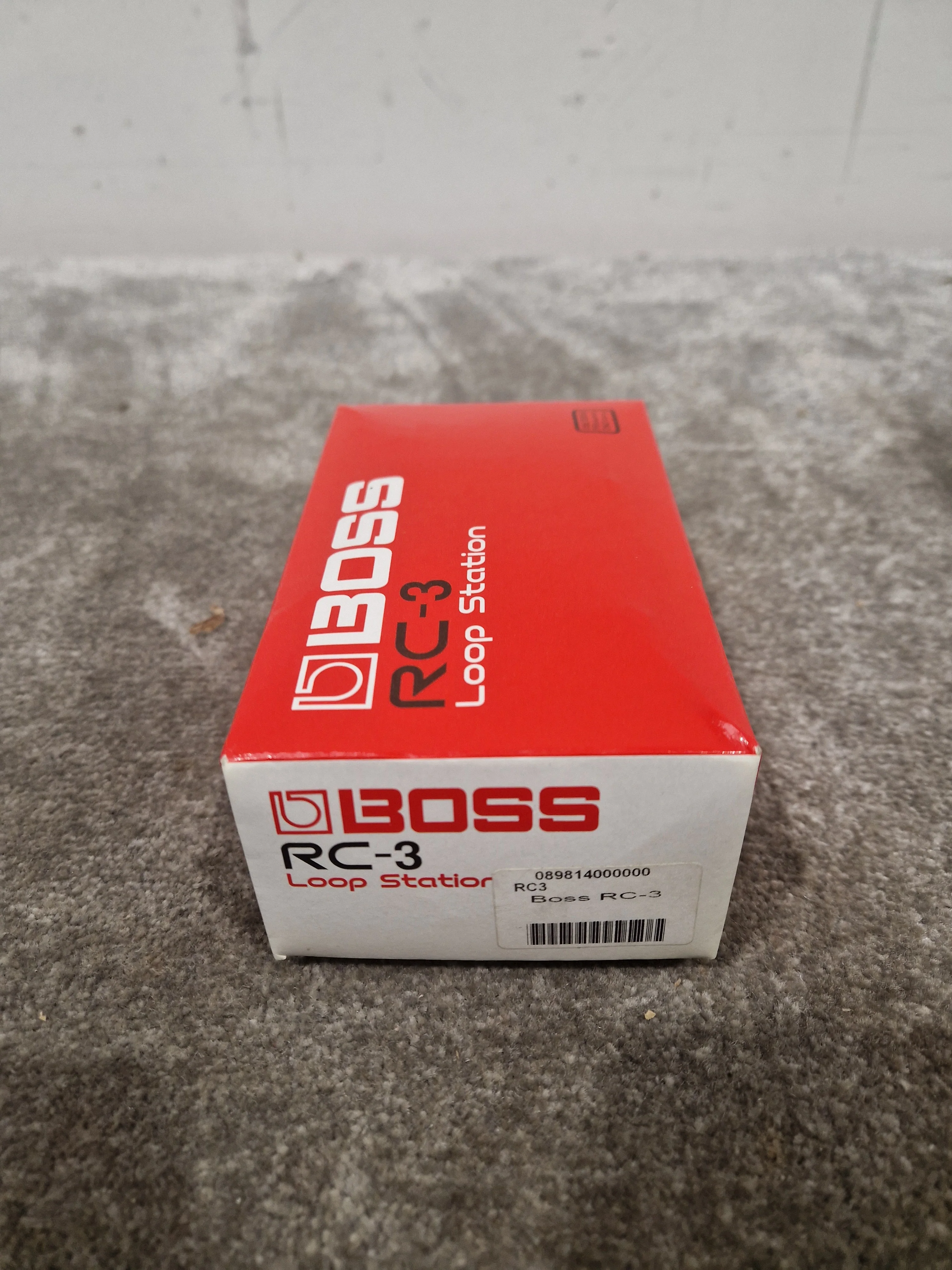 Boss RC-3 Loop Station - Effects Pedal - Red - Excellent w/ Original Box & Manuals - Image 3