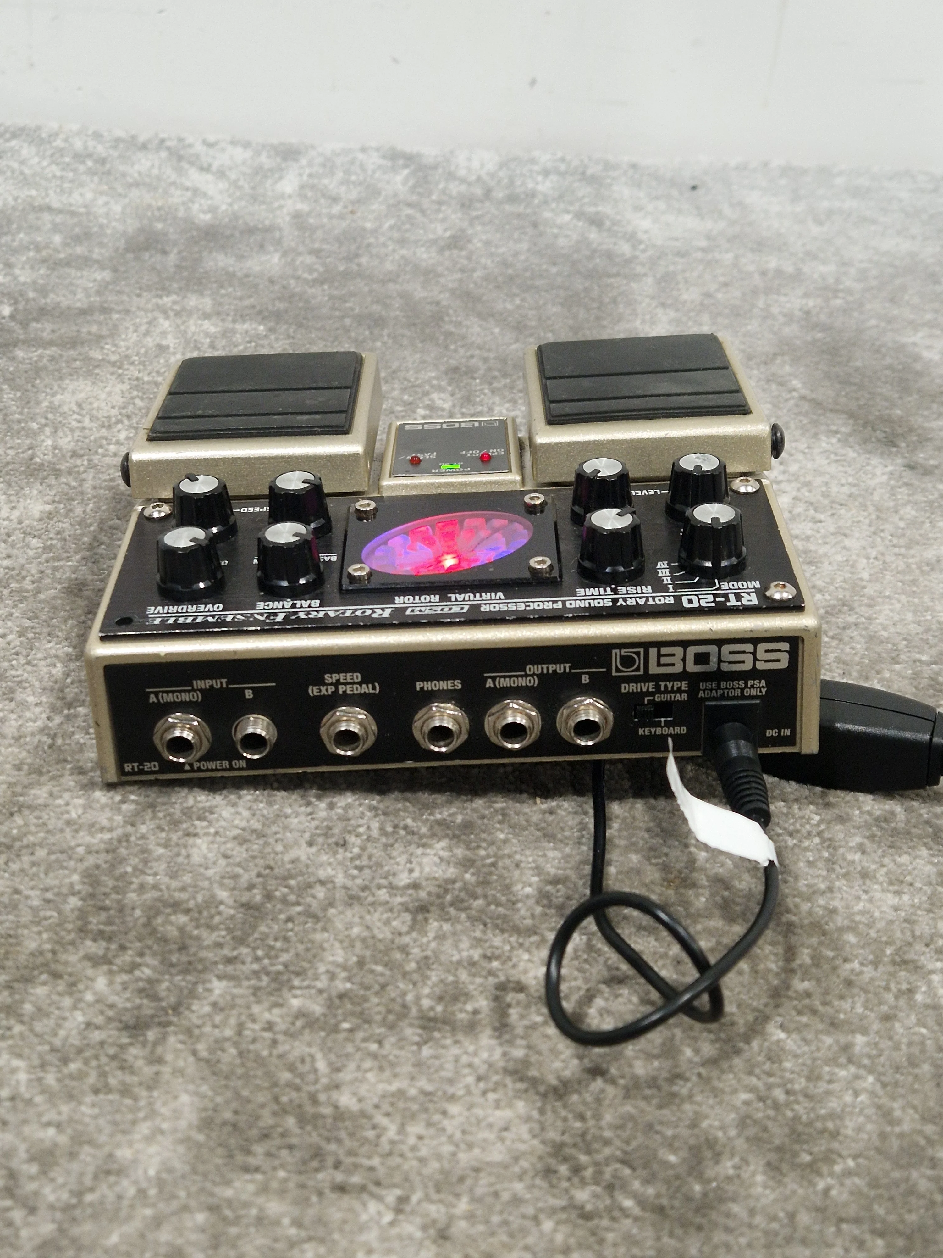 Boss RT-20 Rotary Sound Processor - Authentic Rotary Speaker Effects - Fair w/ Power Supply - Image 12