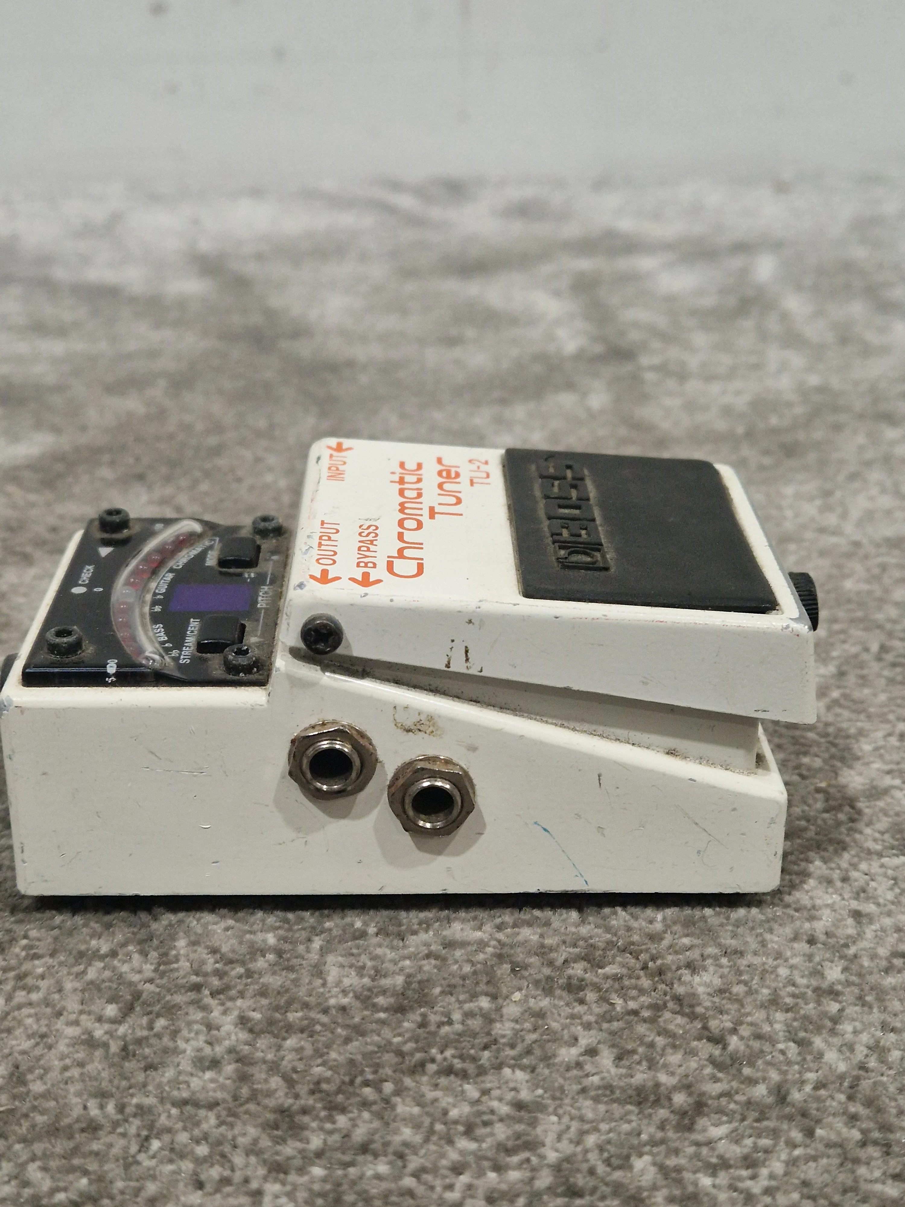 Boss TU-2 - Chromatic Tuner - White - Good - Image 3