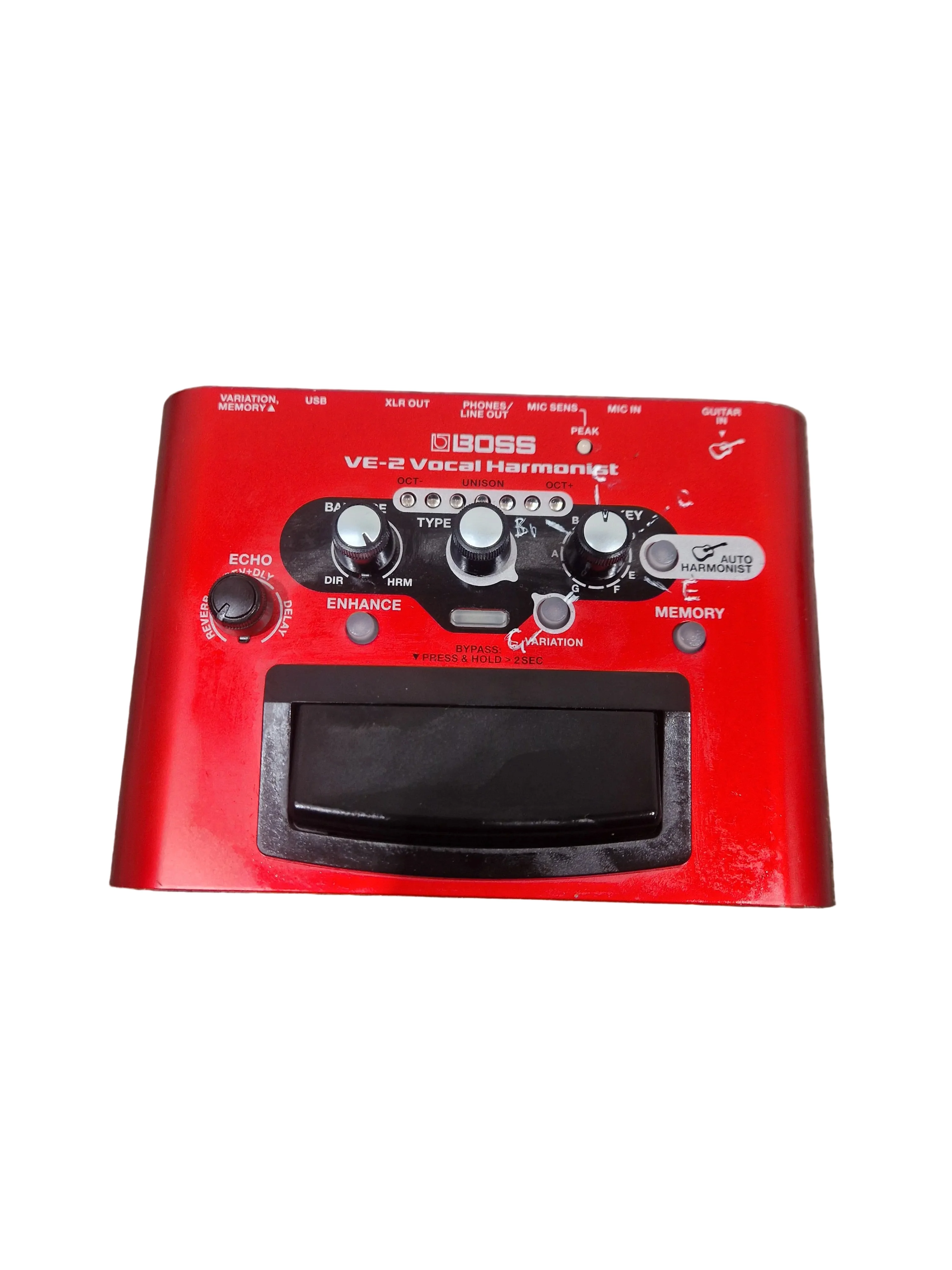 Boss VE-2 - Vocal Harmonist - Red - Excellent