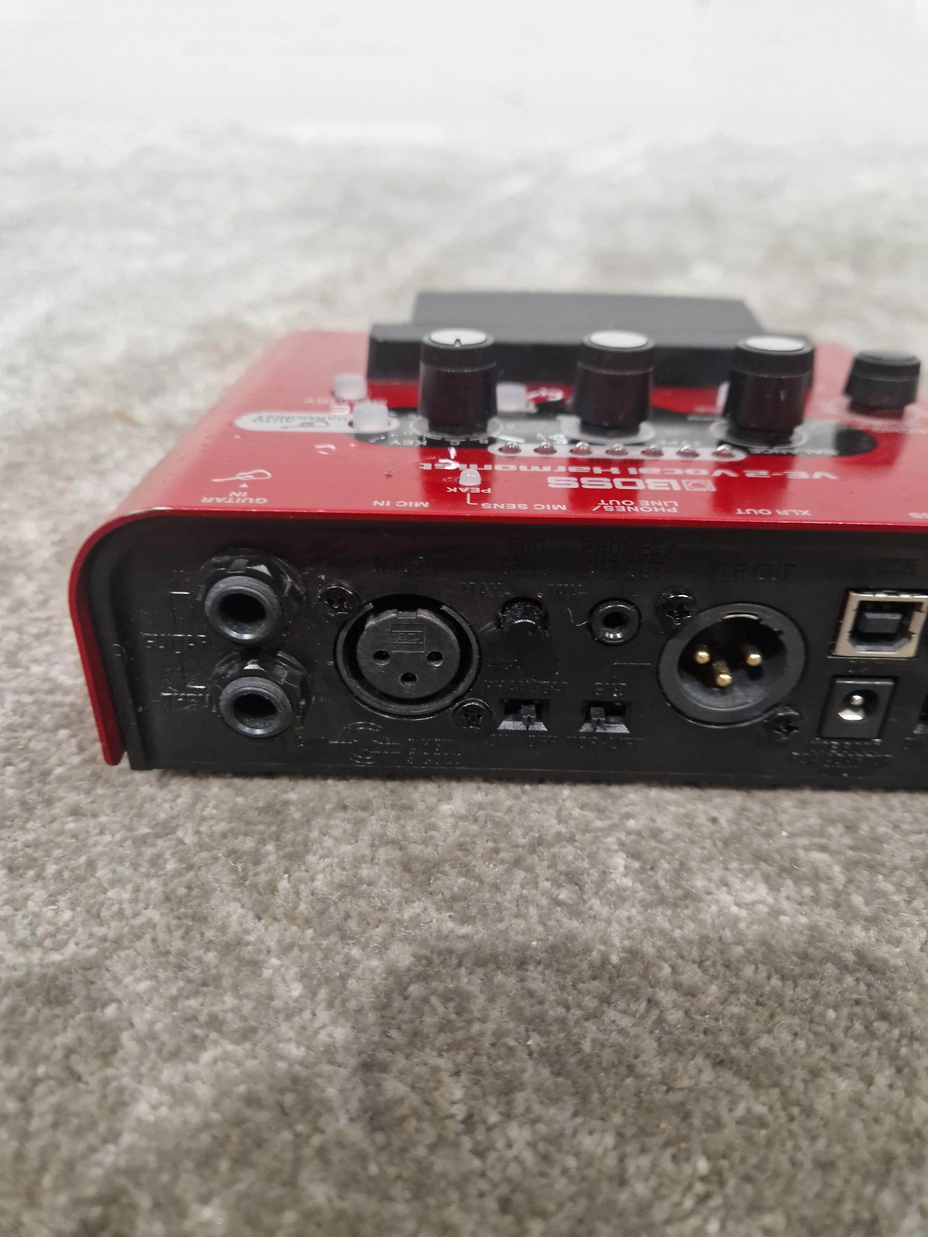 Boss VE-2 - Vocal Harmonist - Red - Excellent - Image 2