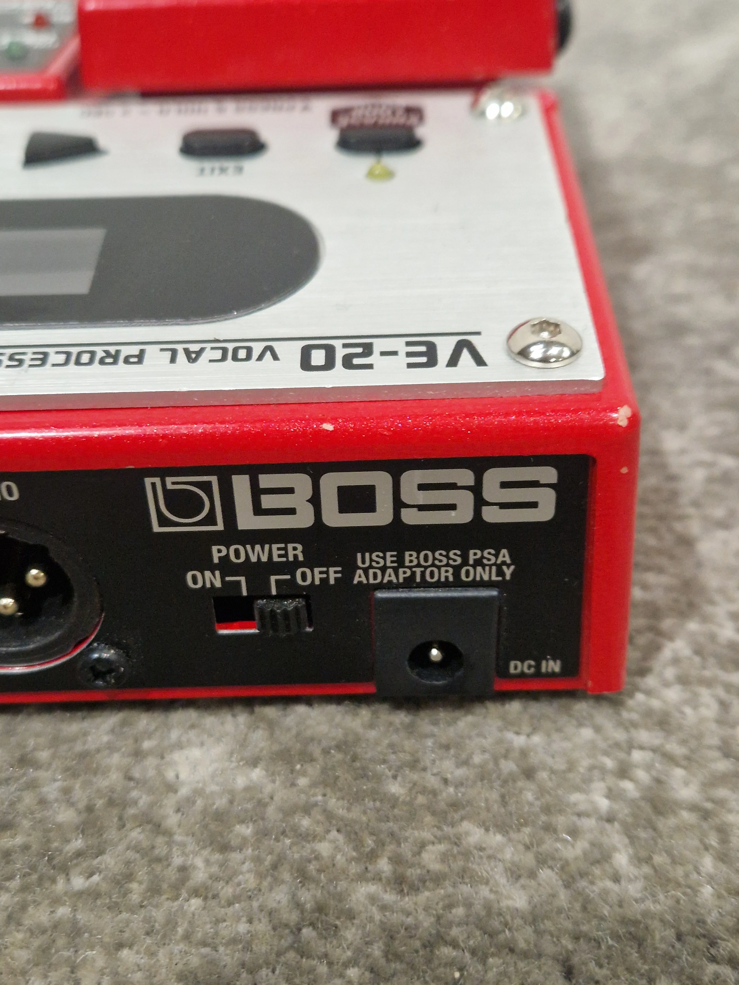 Boss VE-20 - Vocal Performer - Red - Excellent - Image 3
