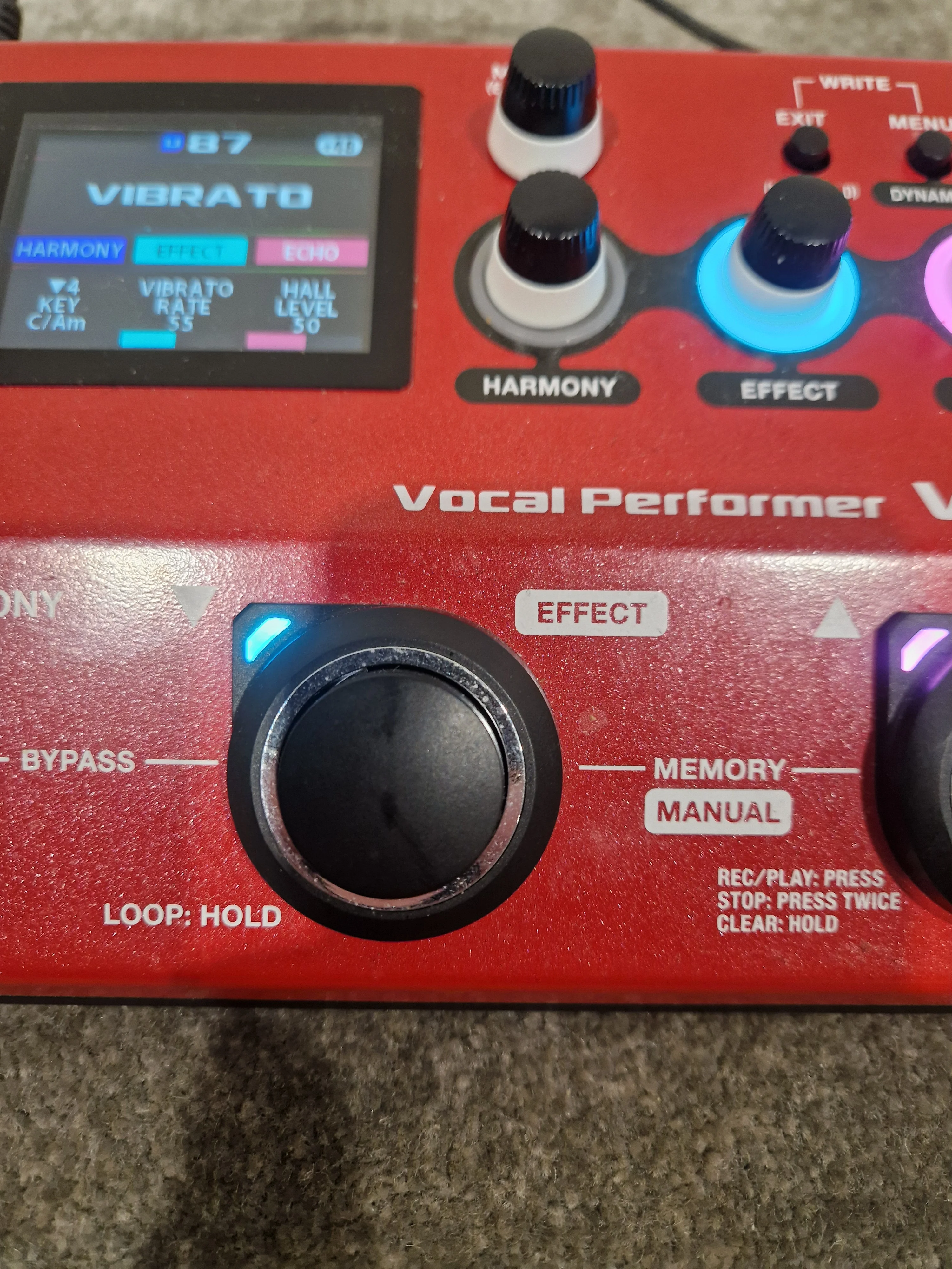 Boss VE-22 Vocal Performer Effects Pedal - Good w/ Power Supply - Image 15