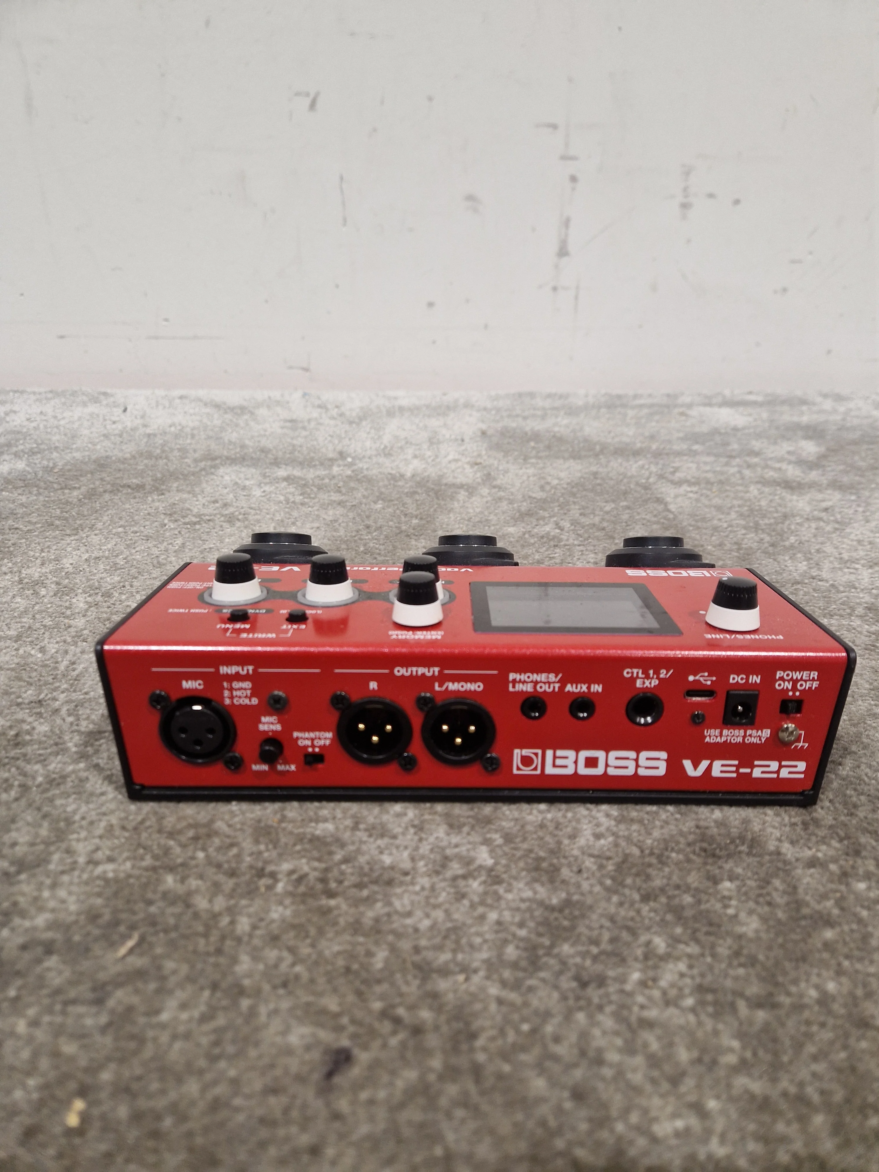 Boss VE-22 Vocal Performer Effects Pedal - Good w/ Power Supply - Image 3