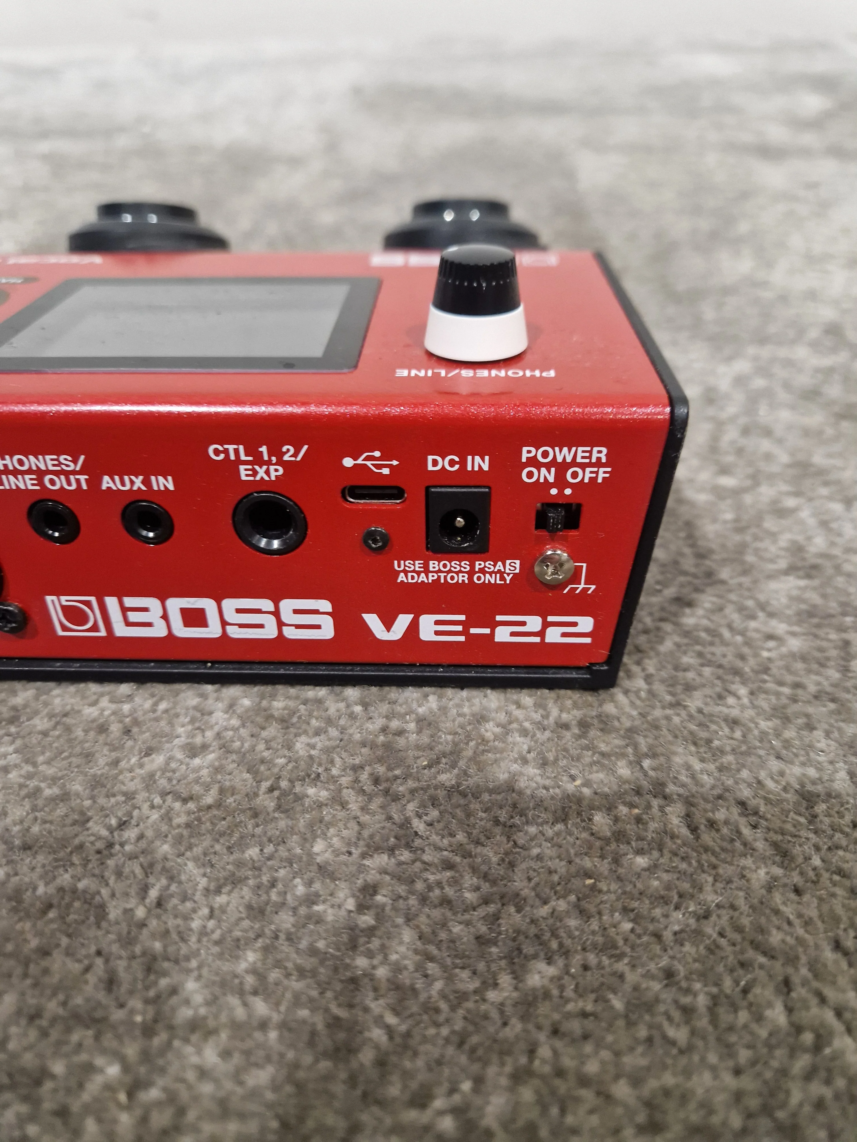 Boss VE-22 Vocal Performer Effects Pedal - Good w/ Power Supply - Image 8