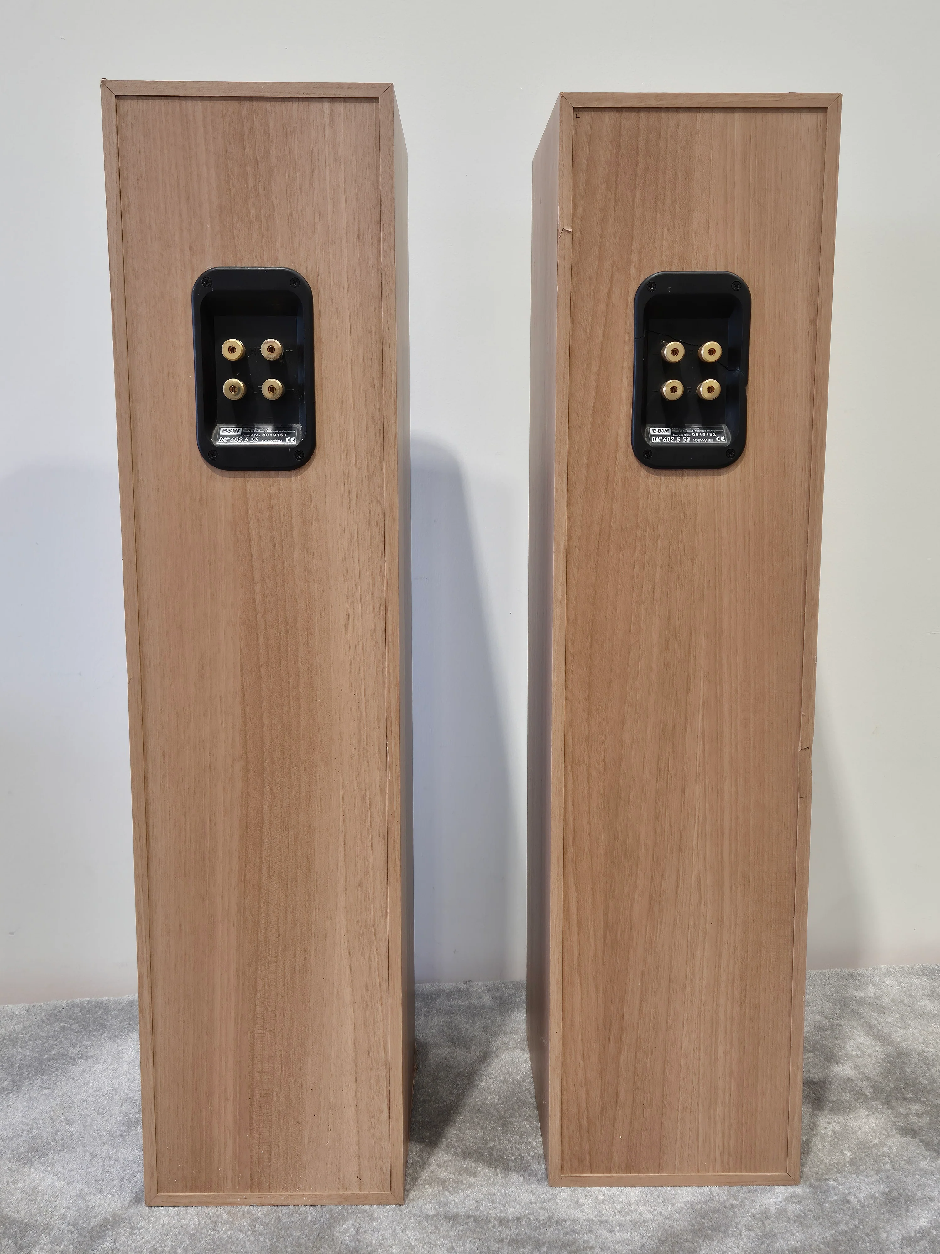 Bowers and Wilkins DM 602.5 - Floor Stand Stereo Passive Speakers (Read Description) - Image 12