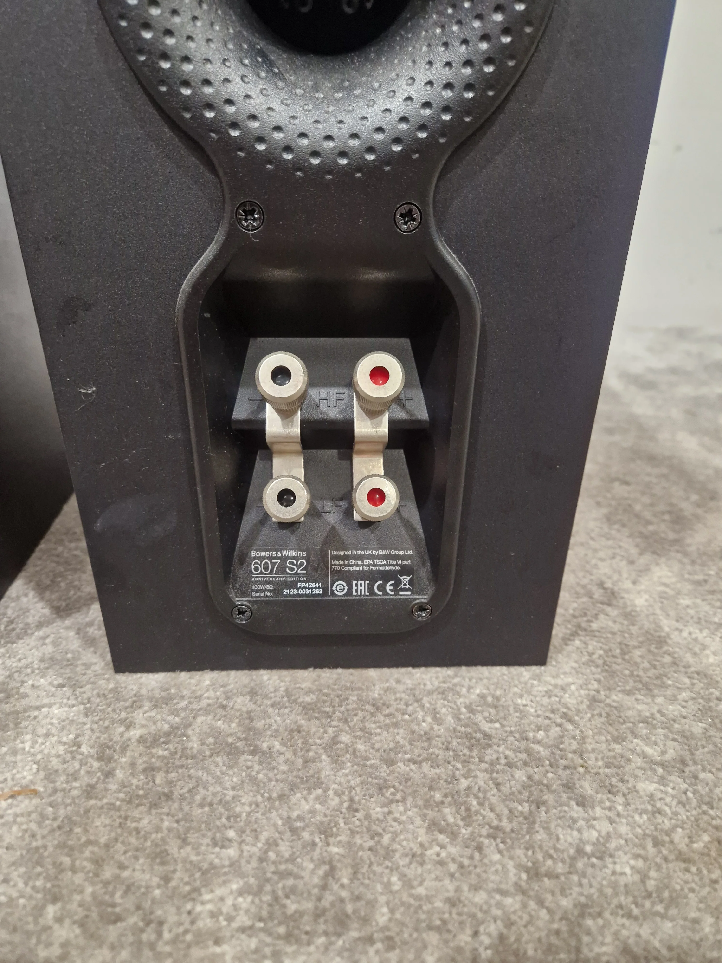 Bowers & Wilkins 607 S2 Anniversary Edition - Bookshelf Speakers - Pair - Black - Good - Image 13