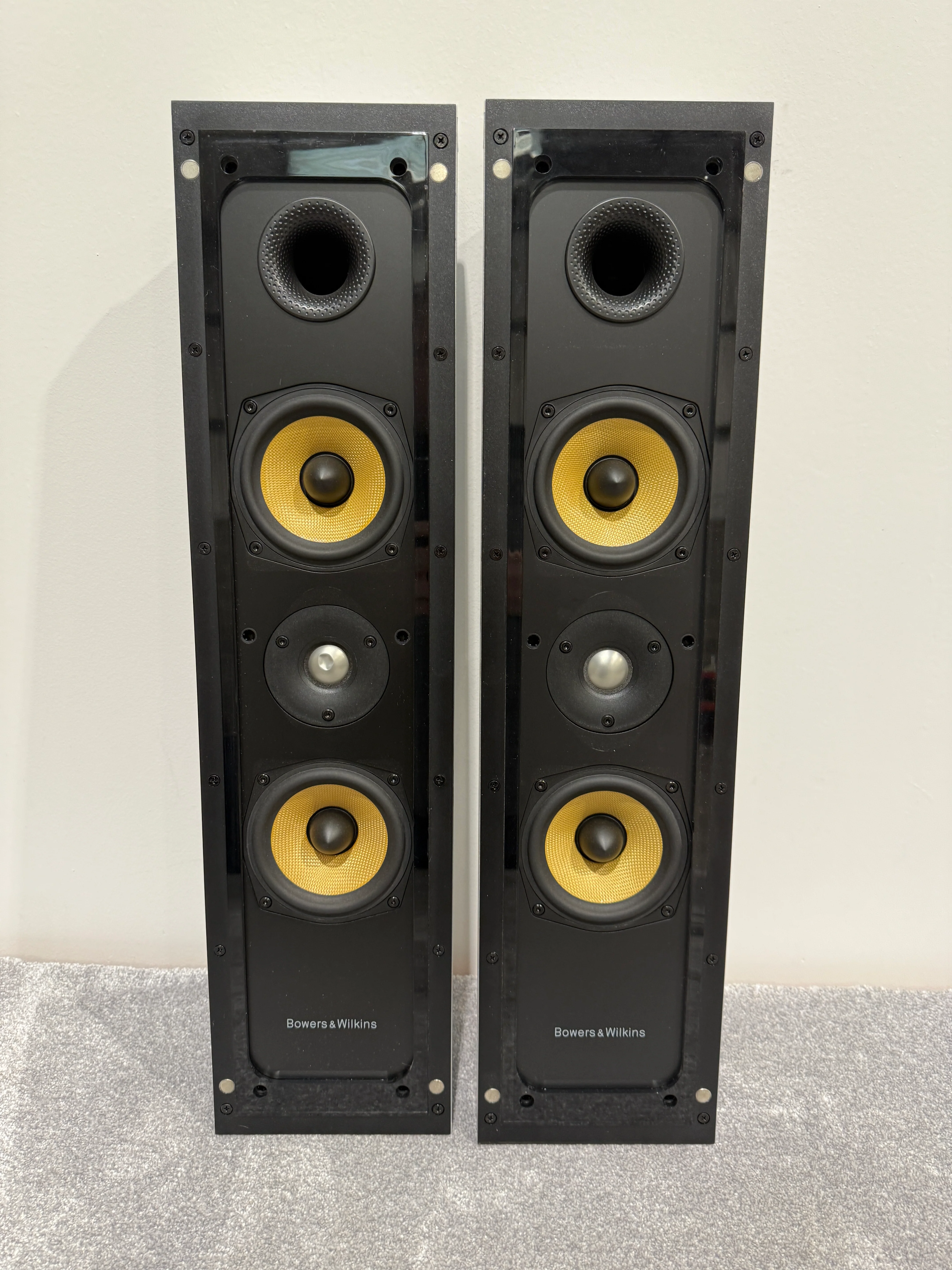 Bowers & Wilkins (B&W) FPM5 Silver Speakers (Pair) - Image 3