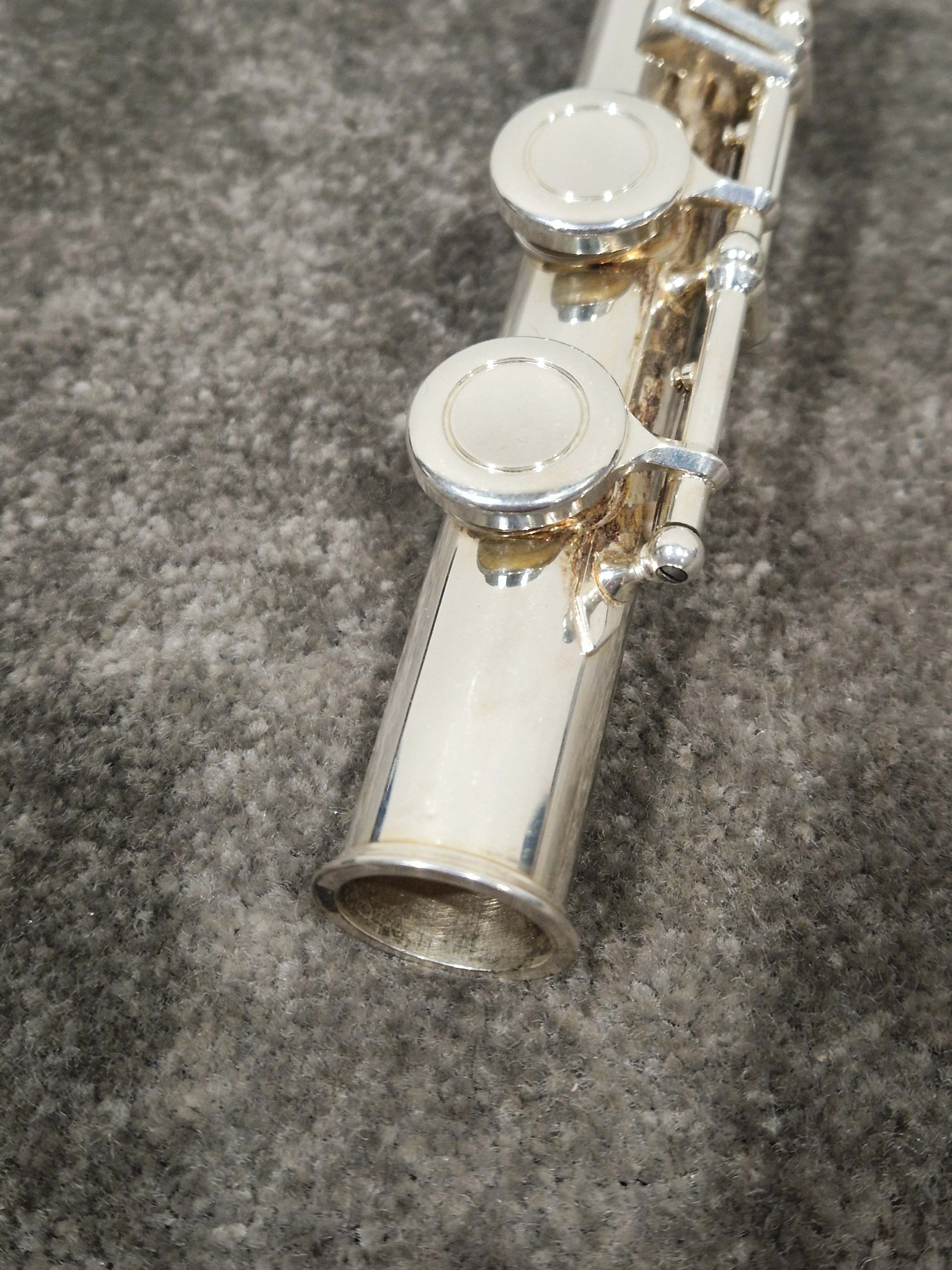 Buffet Crampon Paris Cooper Scale 228 Silver Nickel Standard Flute - Silver Finish - Very Good w/ Hard Case - Image 13