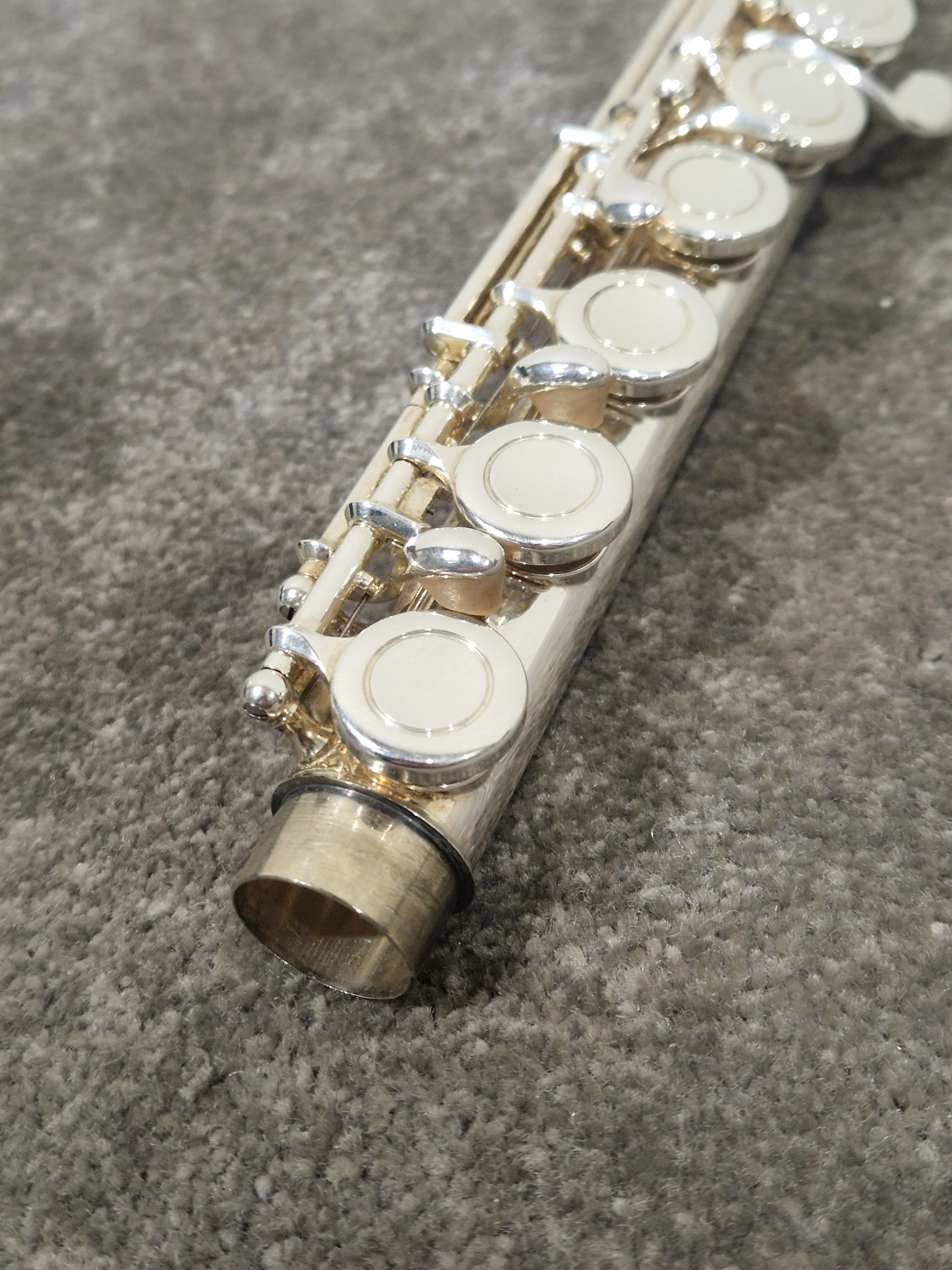 Buffet Crampon Paris Cooper Scale 228 Silver Nickel Standard Flute - Silver Finish - Very Good w/ Hard Case - Image 15