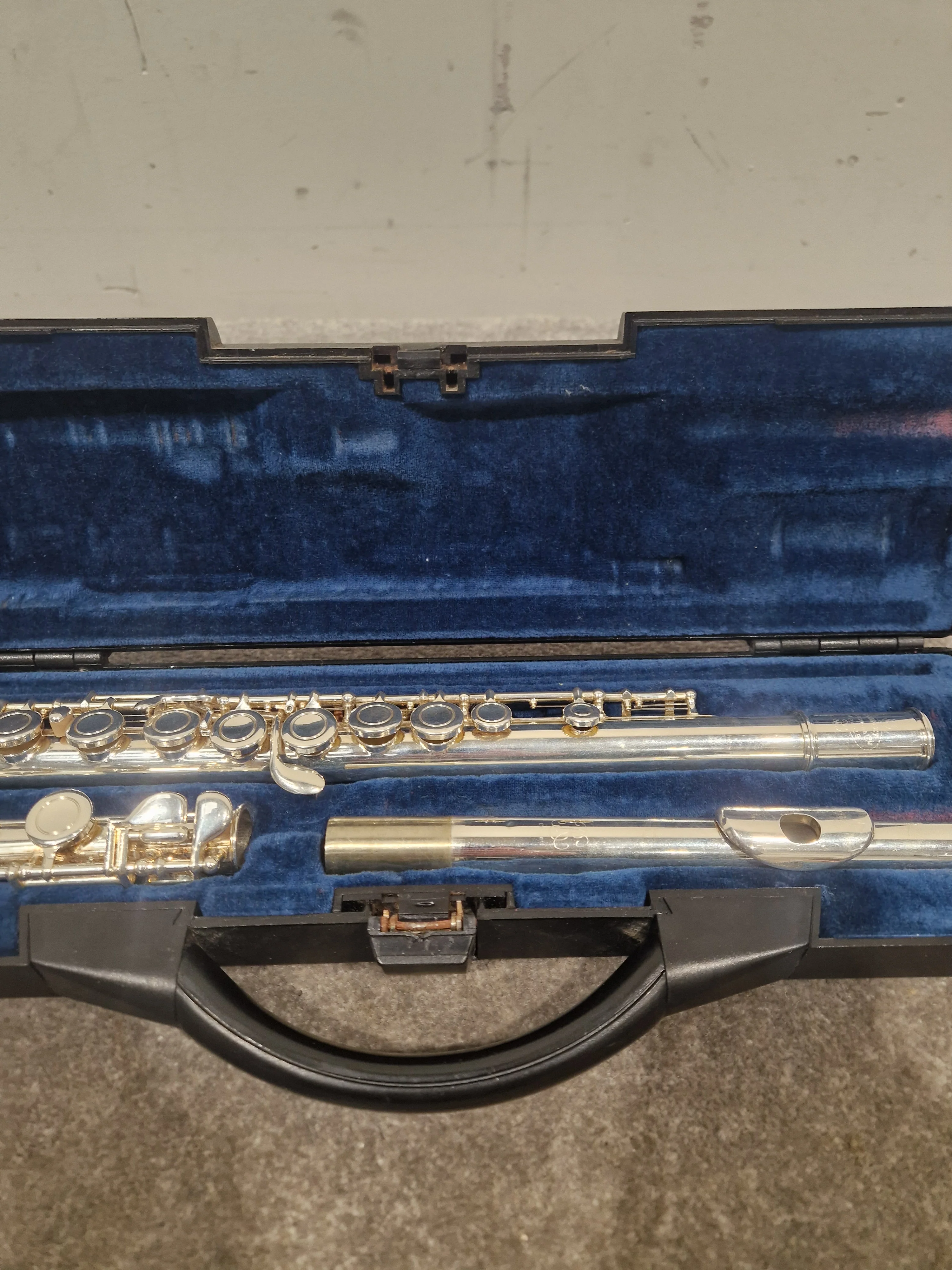 Buffet Crampon Paris Cooper Scale 228 Silver Nickel Standard Flute - Silver Finish - Very Good w/ Hard Case - Image 4