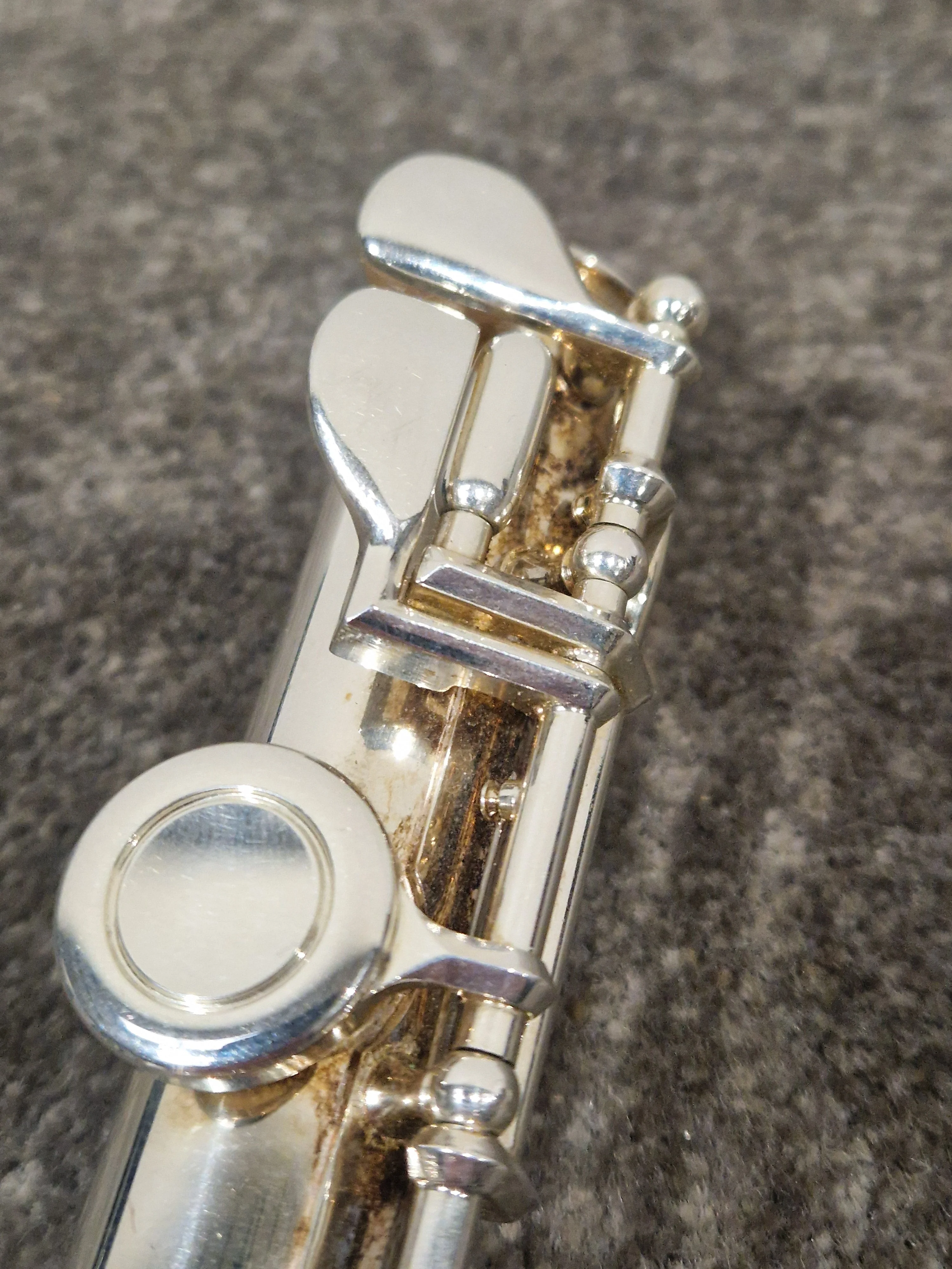 Buffet Crampon Paris Cooper Scale 228 Silver Nickel Standard Flute - Silver Finish - Very Good w/ Hard Case - Image 11