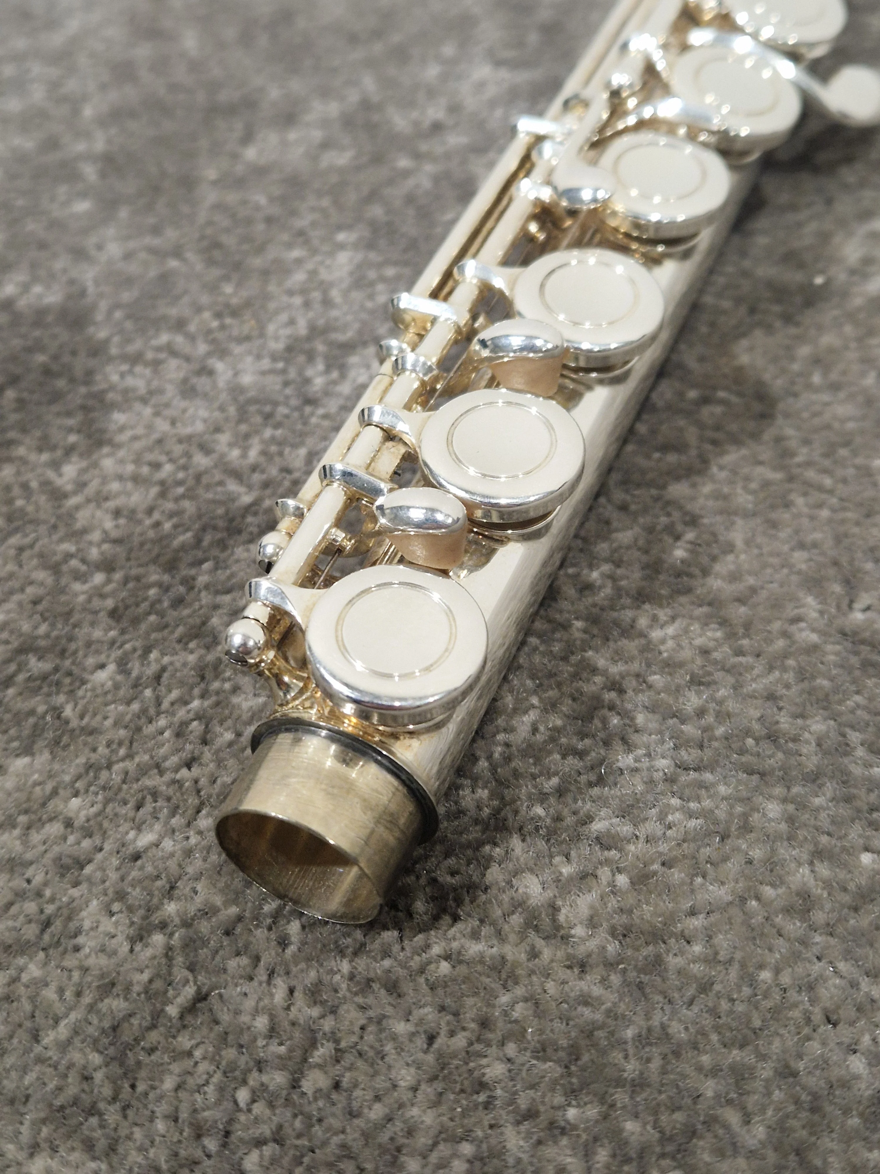 Buffet Crampon Paris Cooper Scale 228 Silver Nickel Standard Flute - Silver Finish - Very Good w/ Hard Case - Image 15