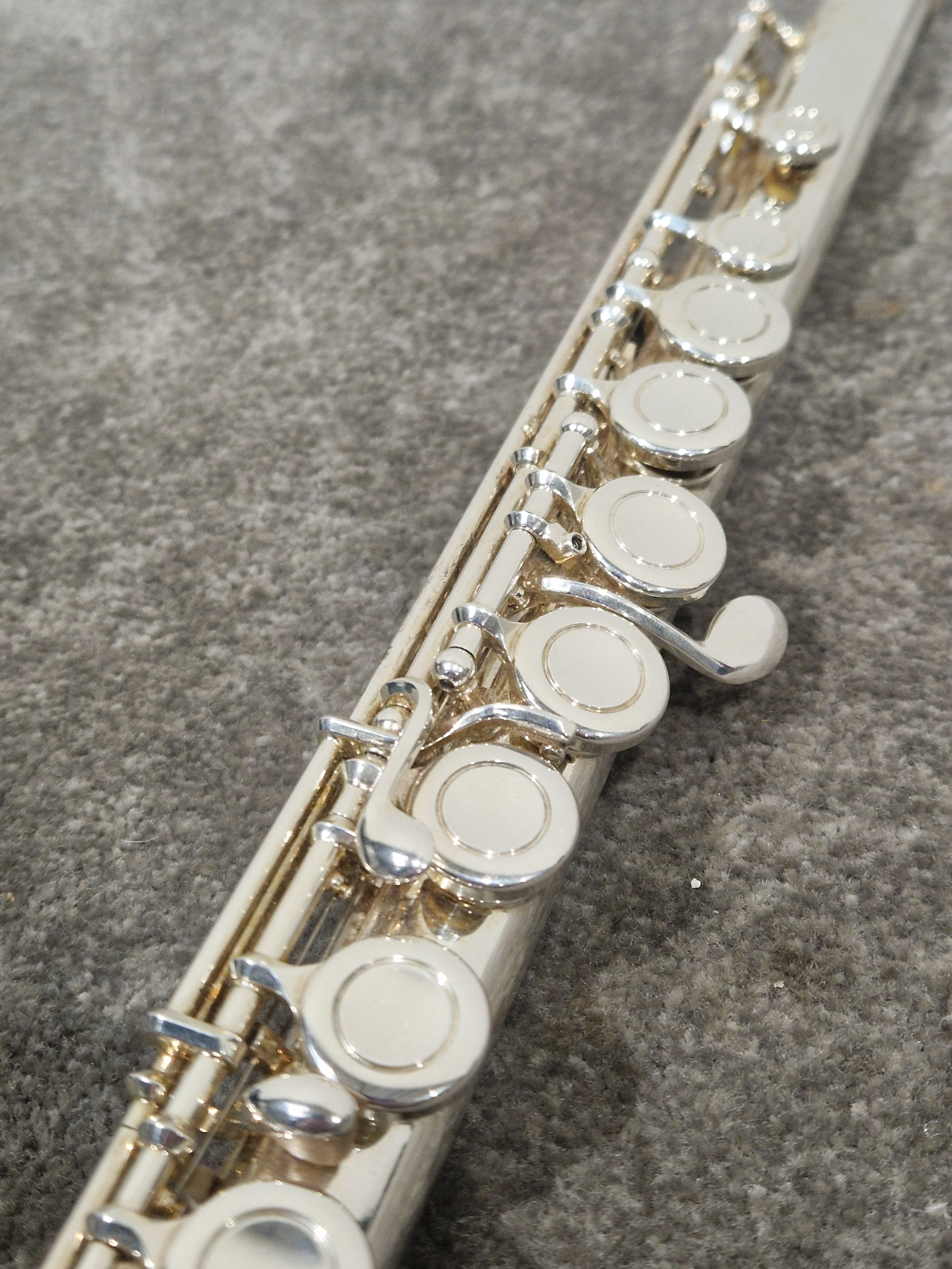 Buffet Crampon Paris Cooper Scale 228 Silver Nickel Standard Flute - Silver Finish - Very Good w/ Hard Case - Image 16