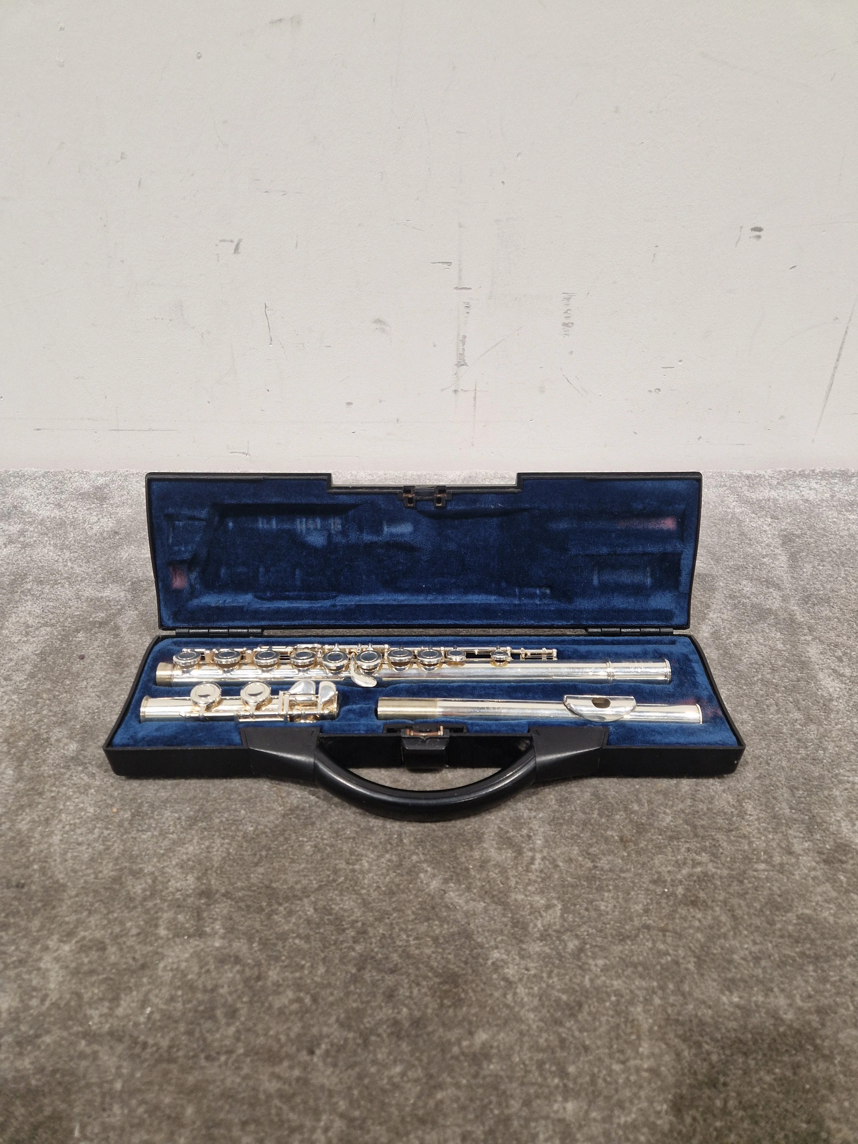 Buffet Crampon Paris Cooper Scale 228 Silver Nickel Standard Flute - Silver Finish - Very Good w/ Hard Case - Image 2