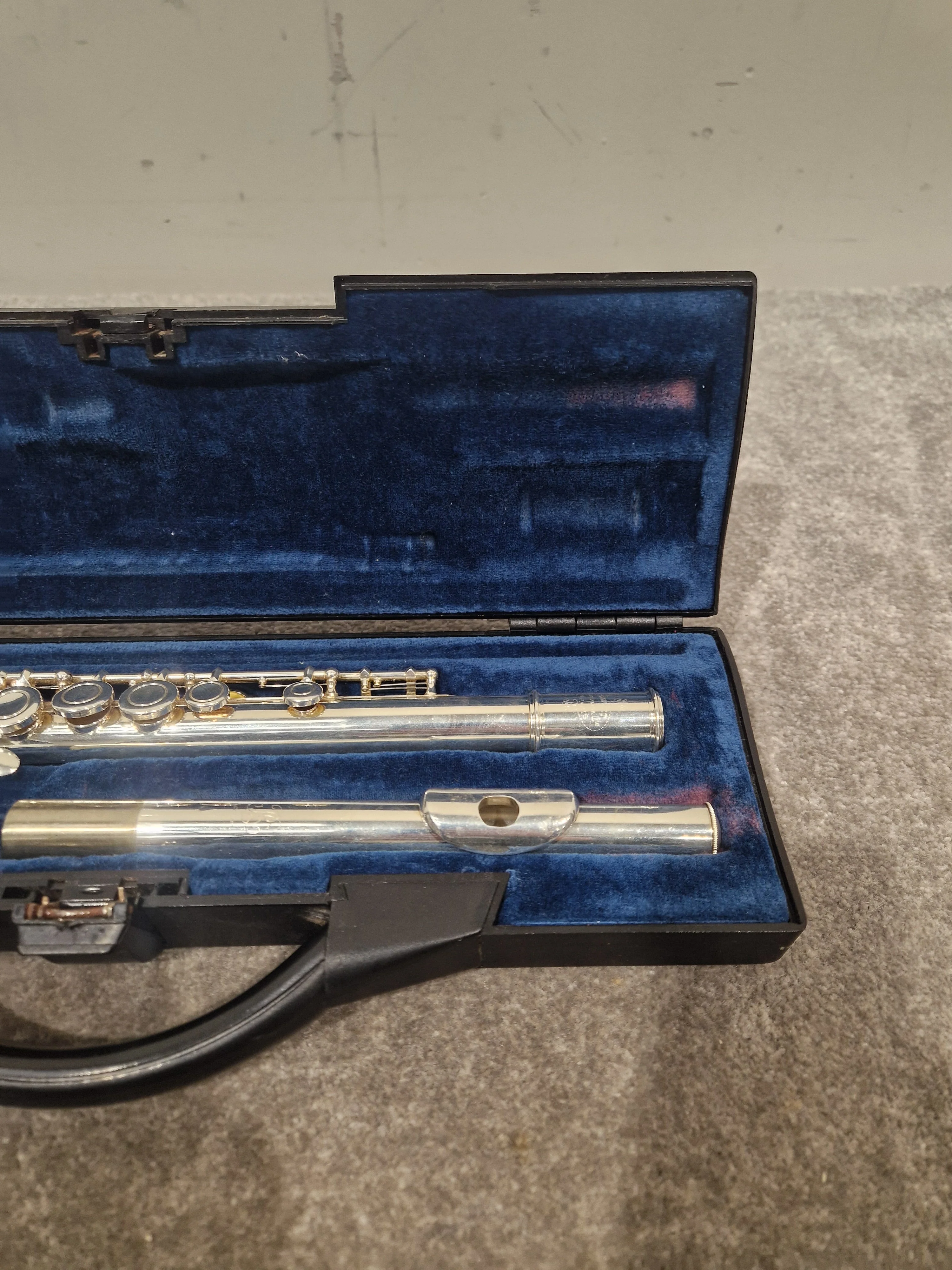 Buffet Crampon Paris Cooper Scale 228 Silver Nickel Standard Flute - Silver Finish - Very Good w/ Hard Case - Image 3