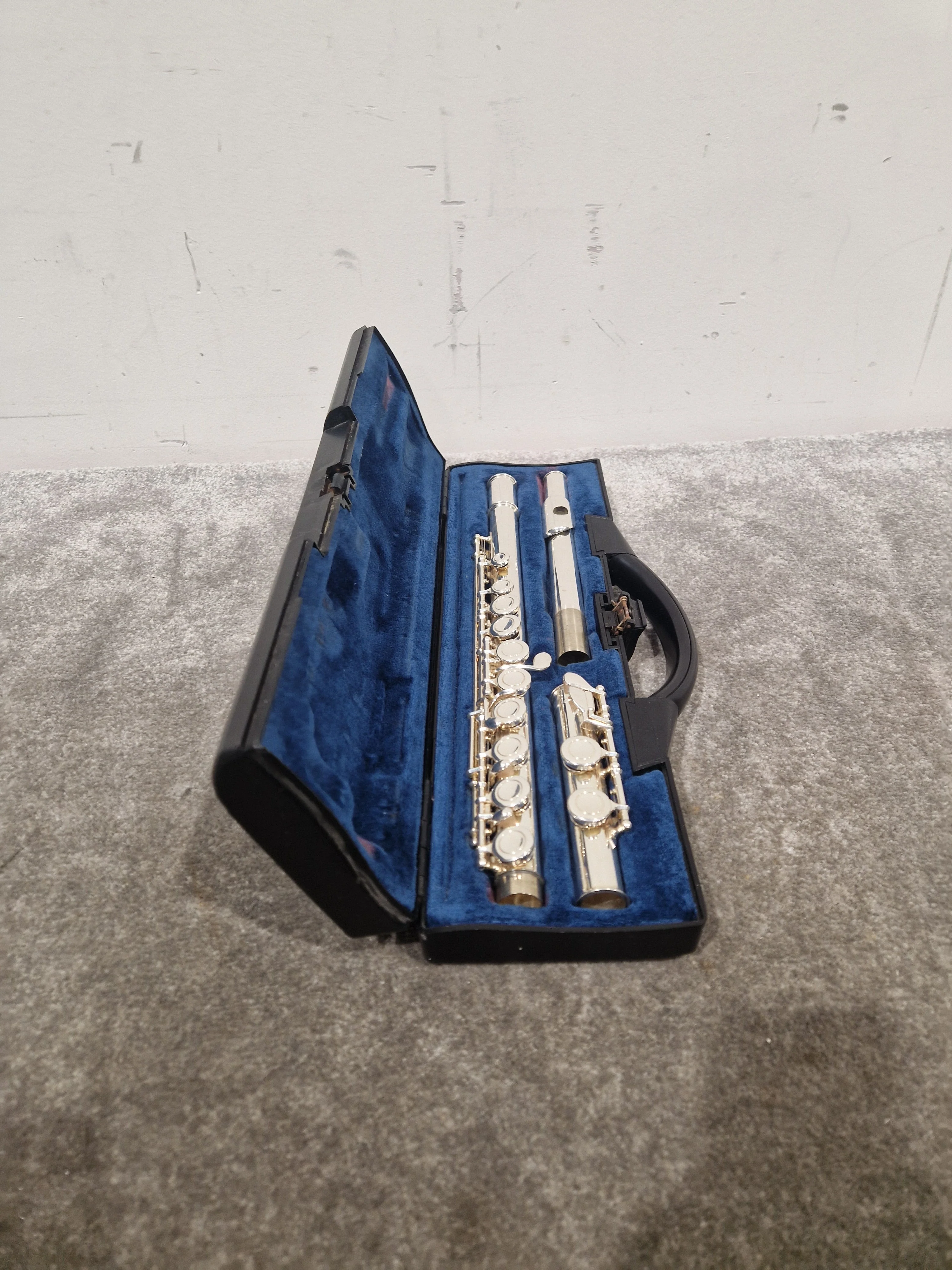 Buffet Crampon Paris Cooper Scale 228 Silver Nickel Standard Flute - Silver Finish - Very Good w/ Hard Case - Image 6