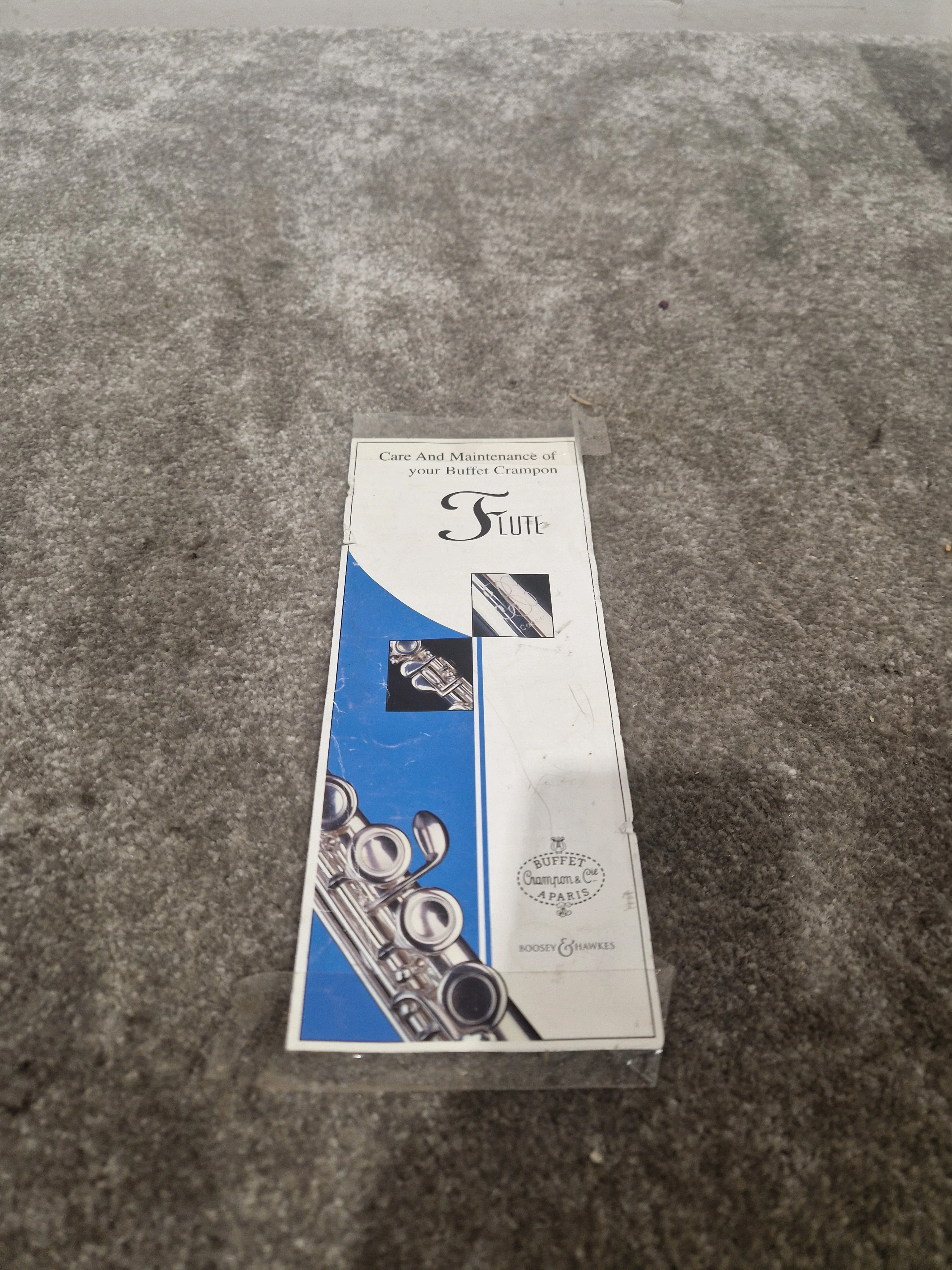 Buffet Crampon Paris Cooper Scale 228 Silver Nickel Standard Flute - Silver Finish - Very Good w/ Hard Case - Image 7