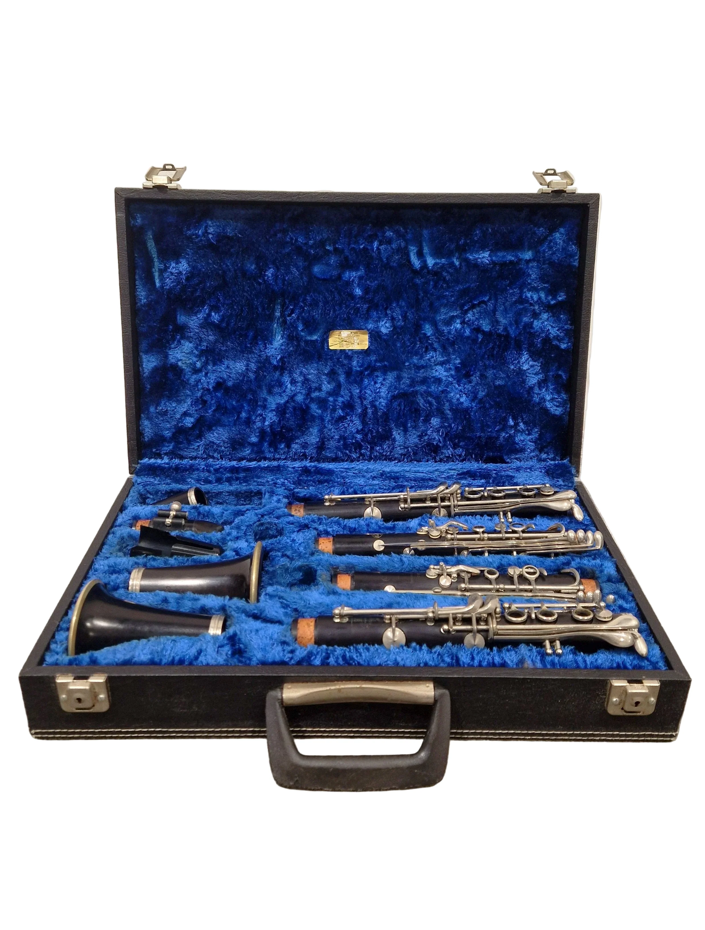 Buffet E11 And Buffet C12 Clarinets - Intermediate Woodwind Models - Very Good w/ Hard Case