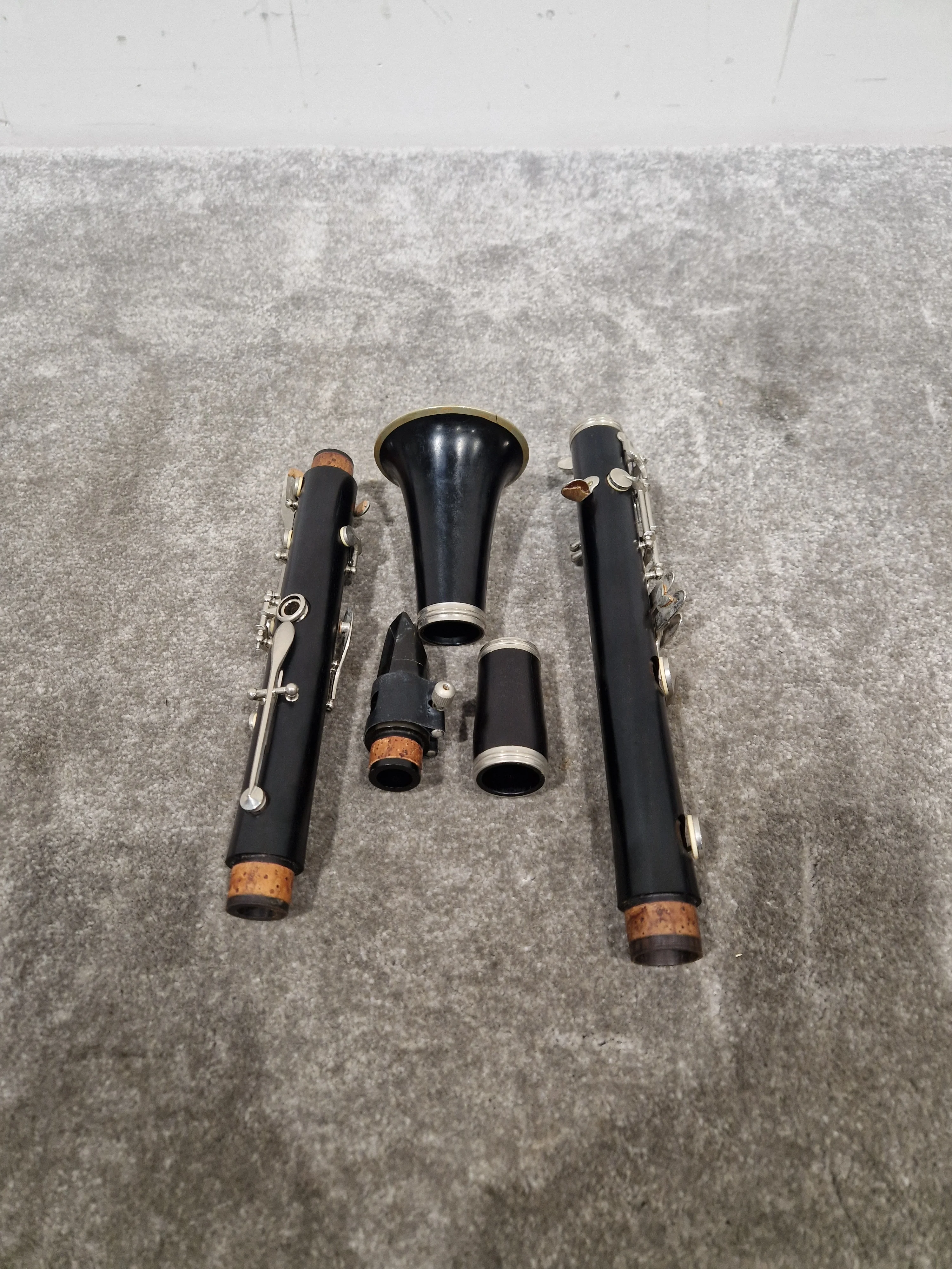 Buffet E11 And Buffet C12 Clarinets - Intermediate Woodwind Models - Very Good w/ Hard Case - Image 16