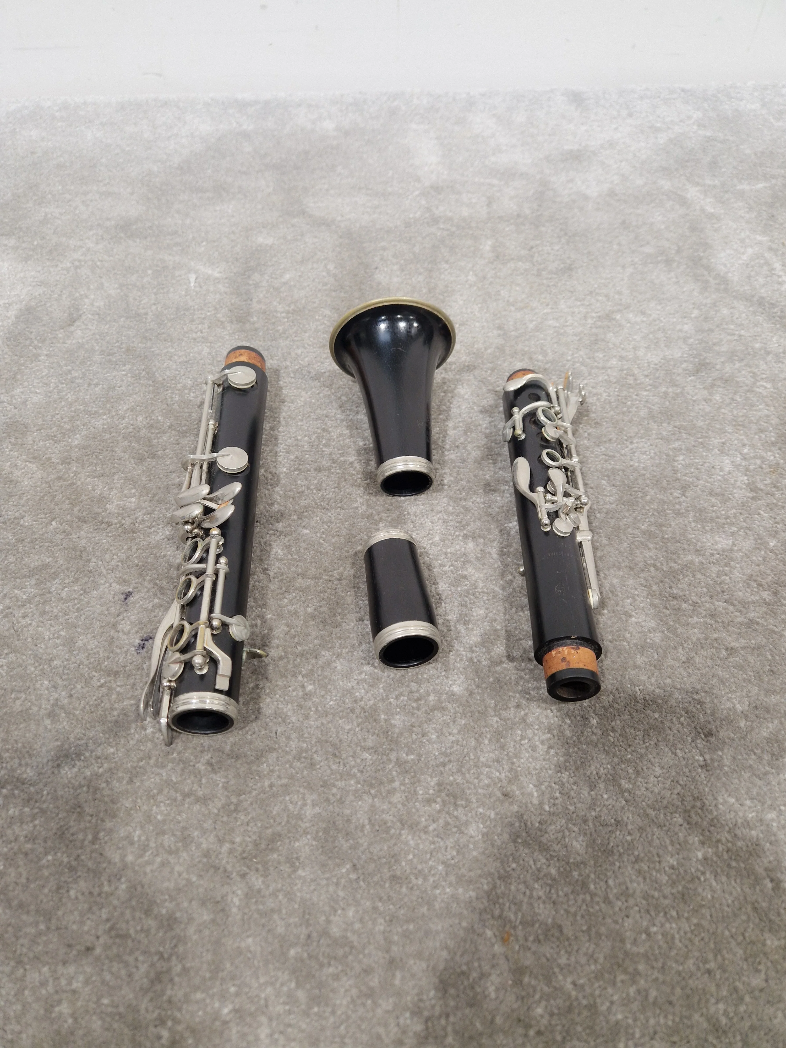 Buffet E11 And Buffet C12 Clarinets - Intermediate Woodwind Models - Very Good w/ Hard Case - Image 17