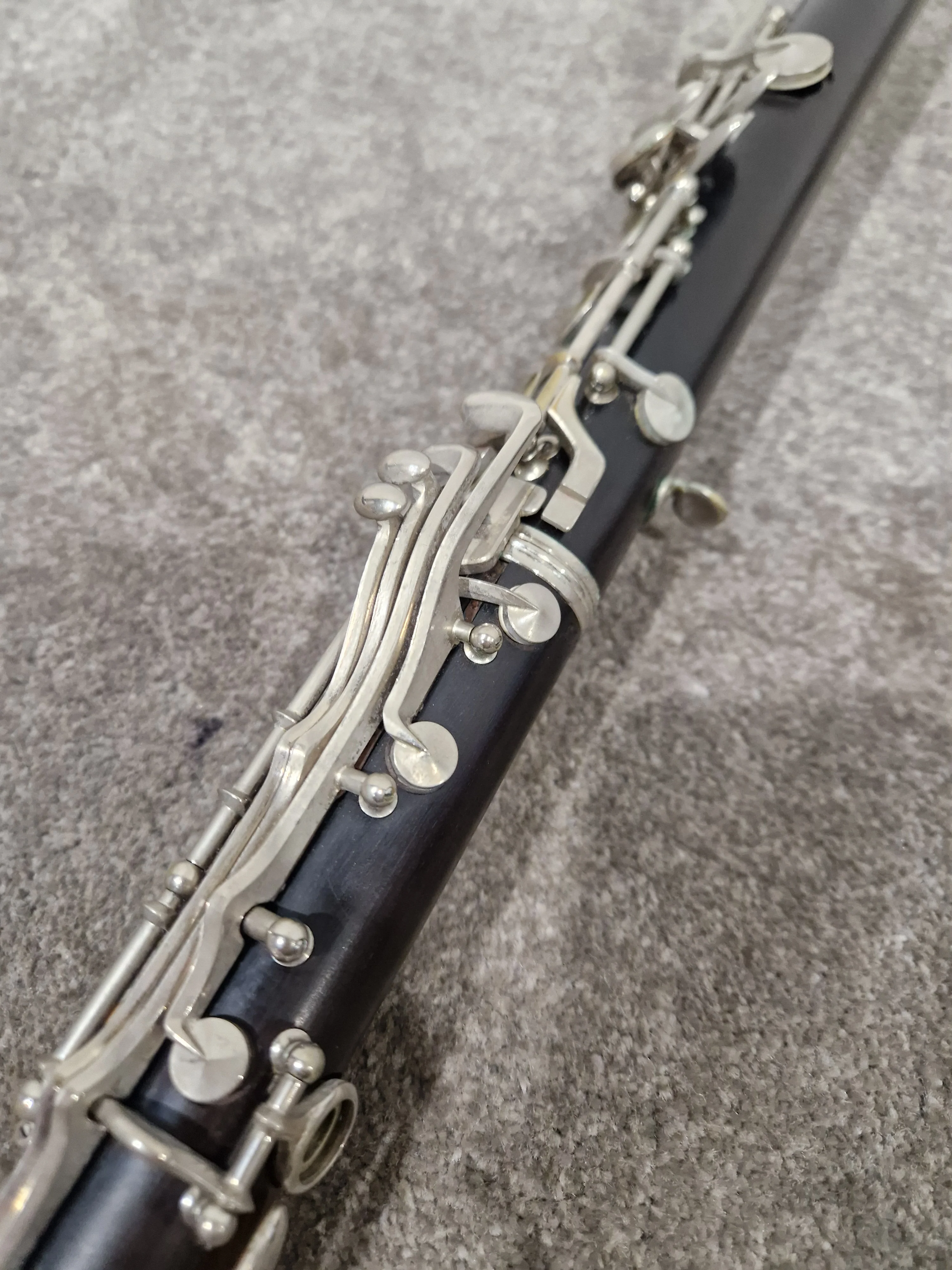 Buffet E11 And Buffet C12 Clarinets - Intermediate Woodwind Models - Very Good w/ Hard Case - Image 9