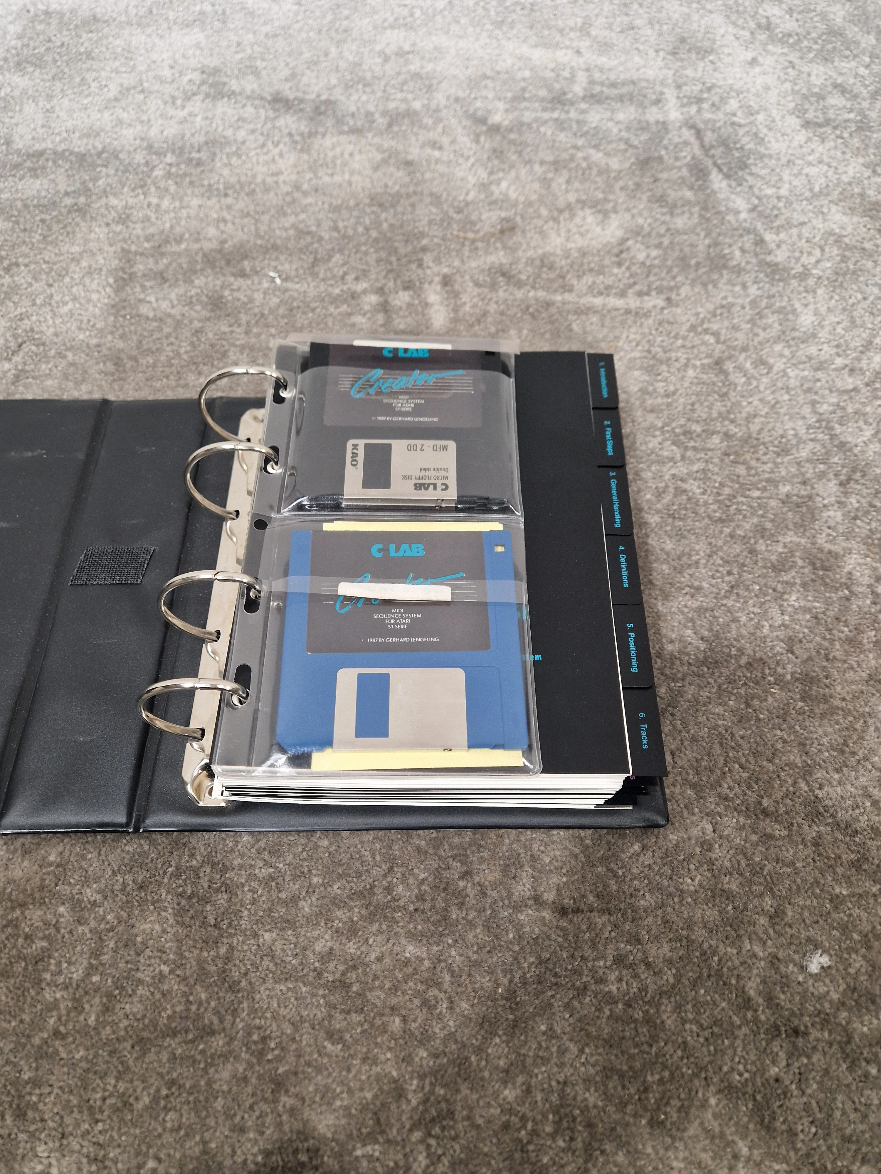 C-LAB Creator Software For Atari ST - Music Sequencer Application - Excellent w/ Manual Discs - Image 4