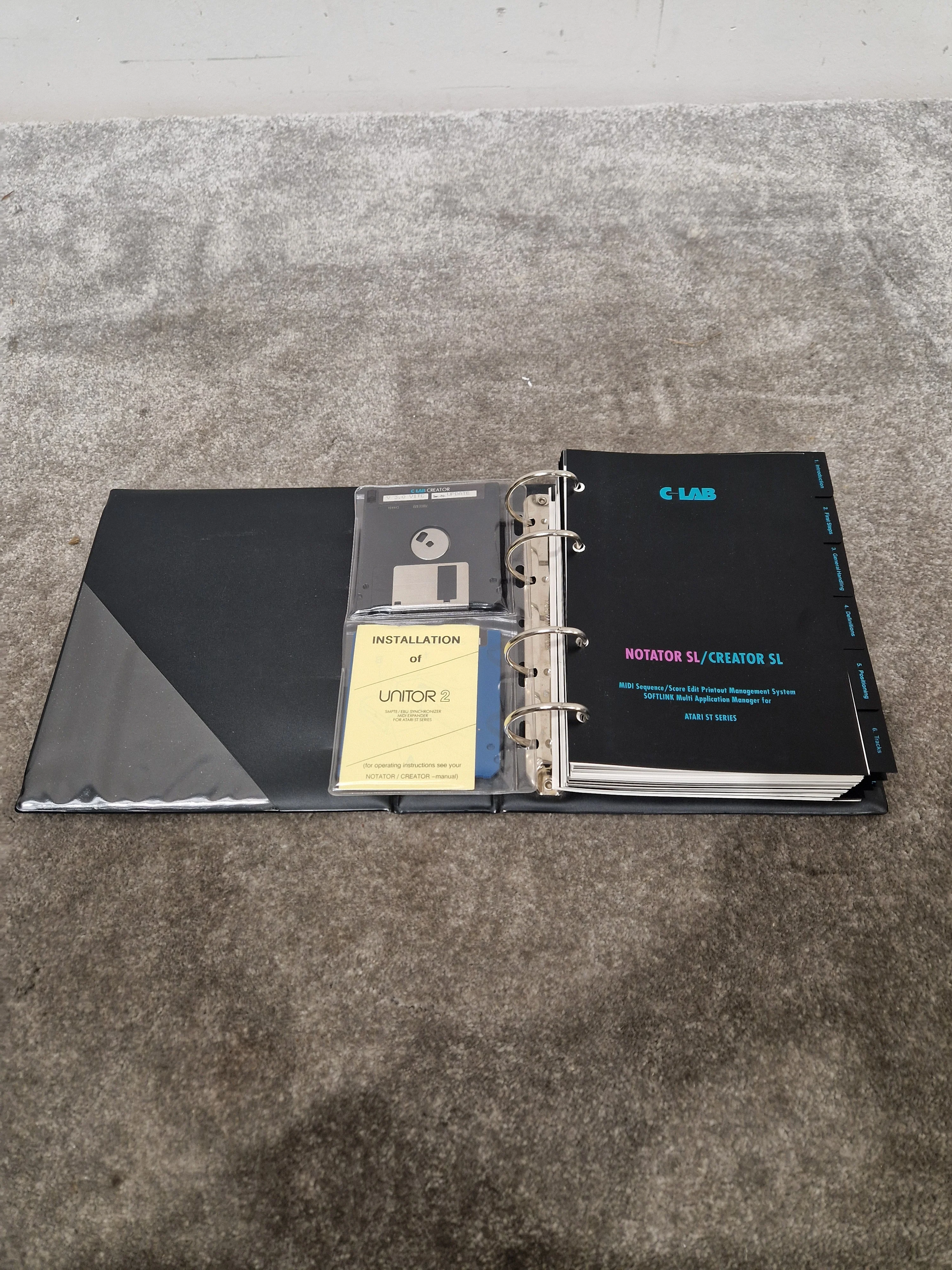 C-LAB Creator Software For Atari ST - Music Sequencer Application - Excellent w/ Manual Discs - Image 6