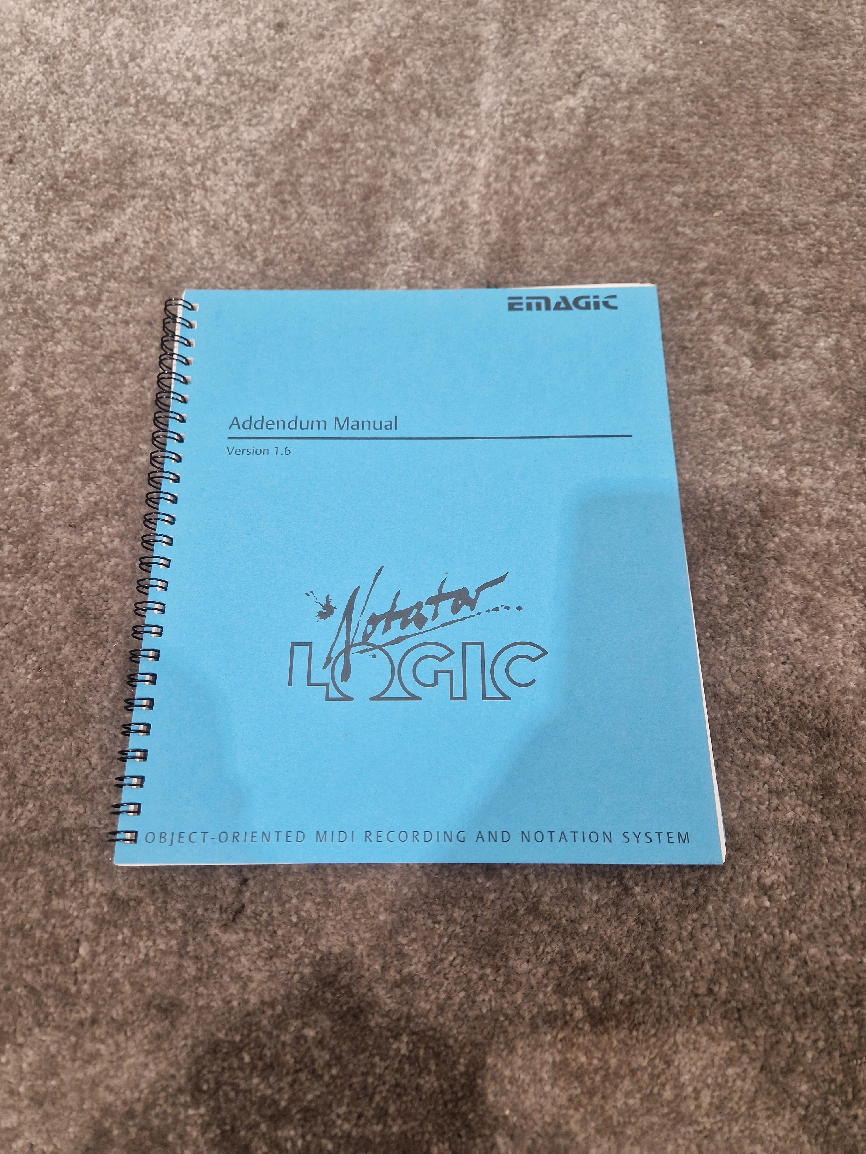 C-LAB Emagic Notator - Sequencer Software - Excellent w/ Hard Case & disks Security key - Image 6