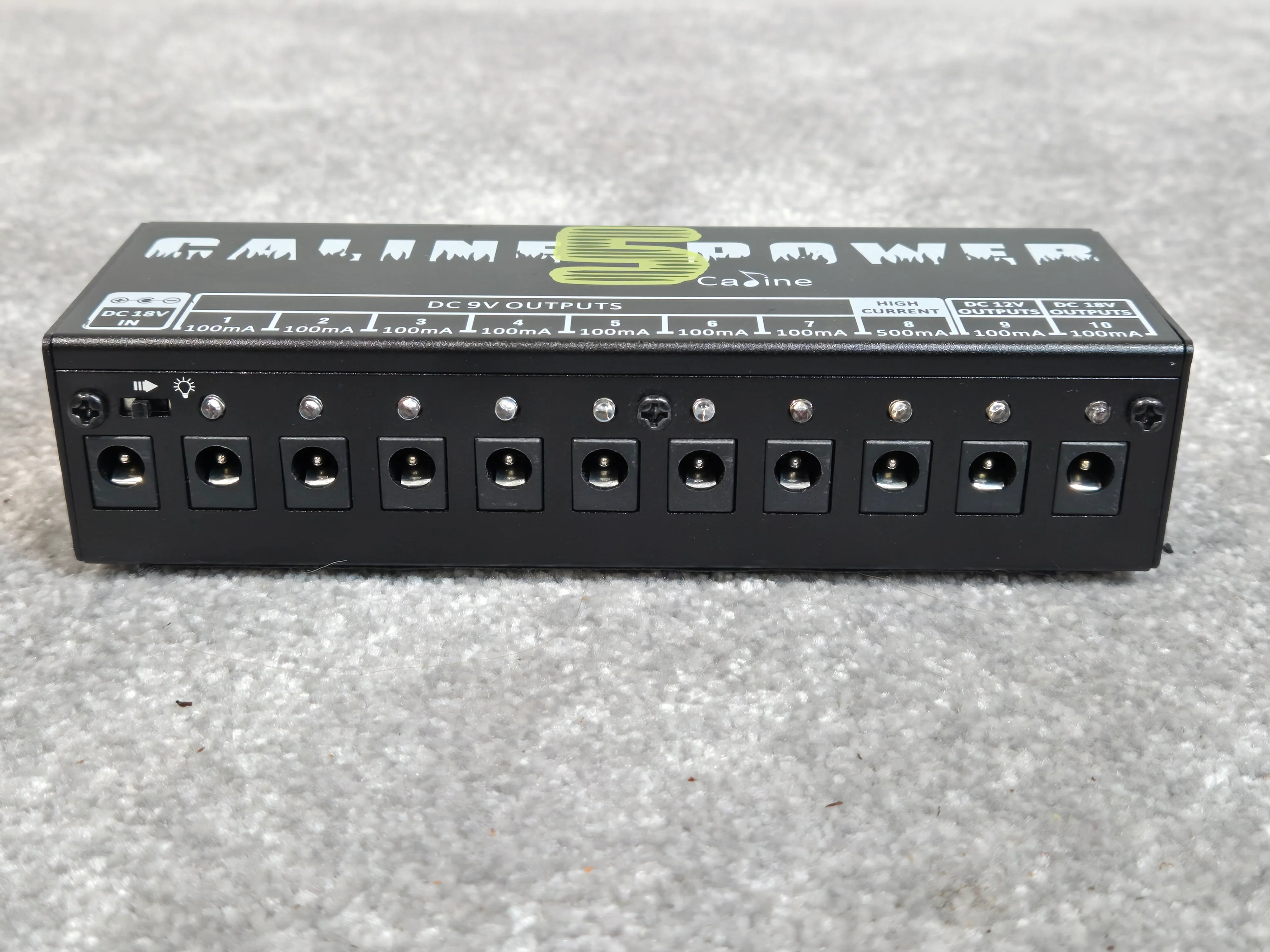 Caline 5 Power Brick - Electric Guitar Pedals Power Supply - Image 2