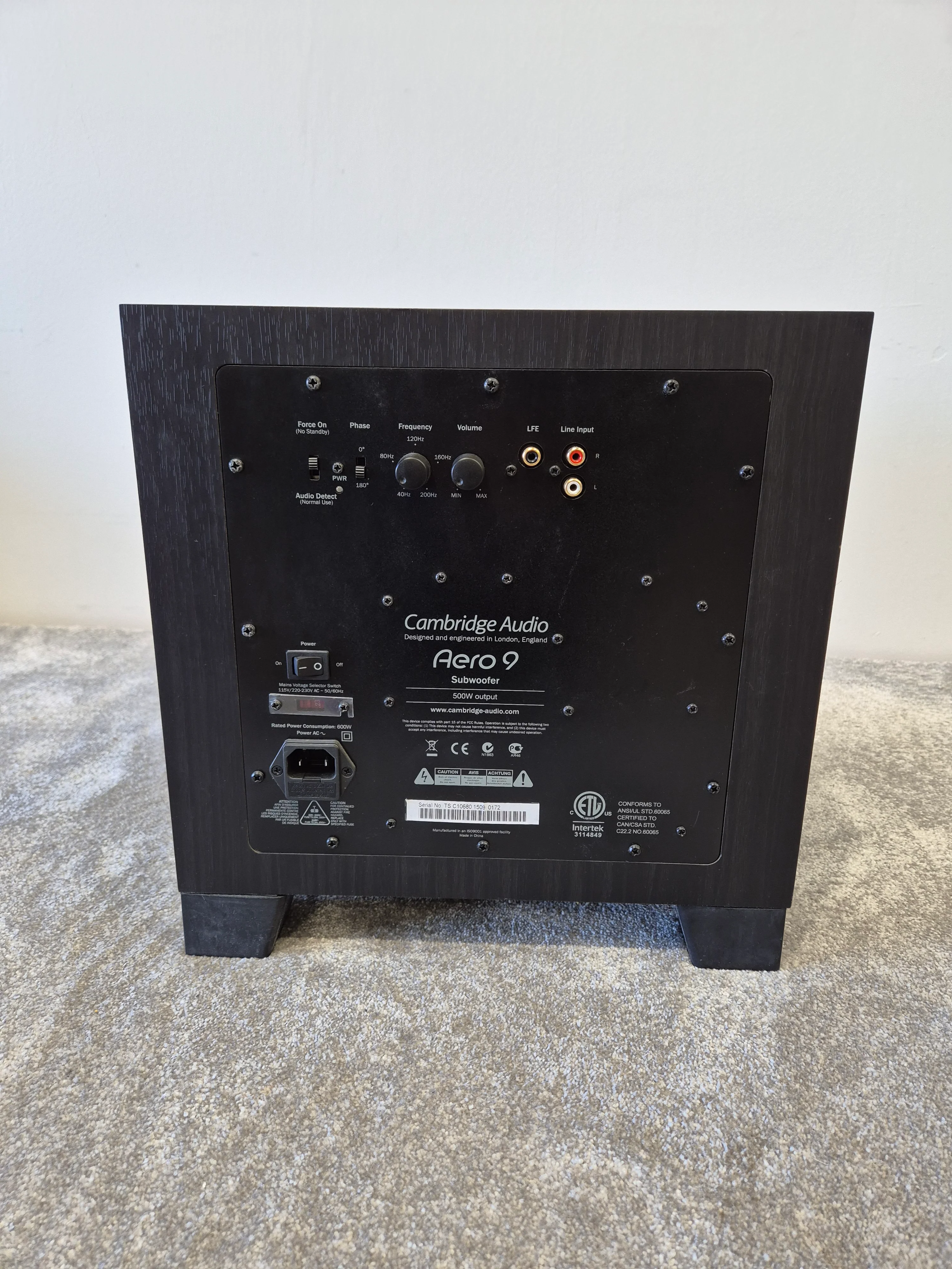 Cambridge Audio Aero 9 - High-Performance Subwoofer - Image 8