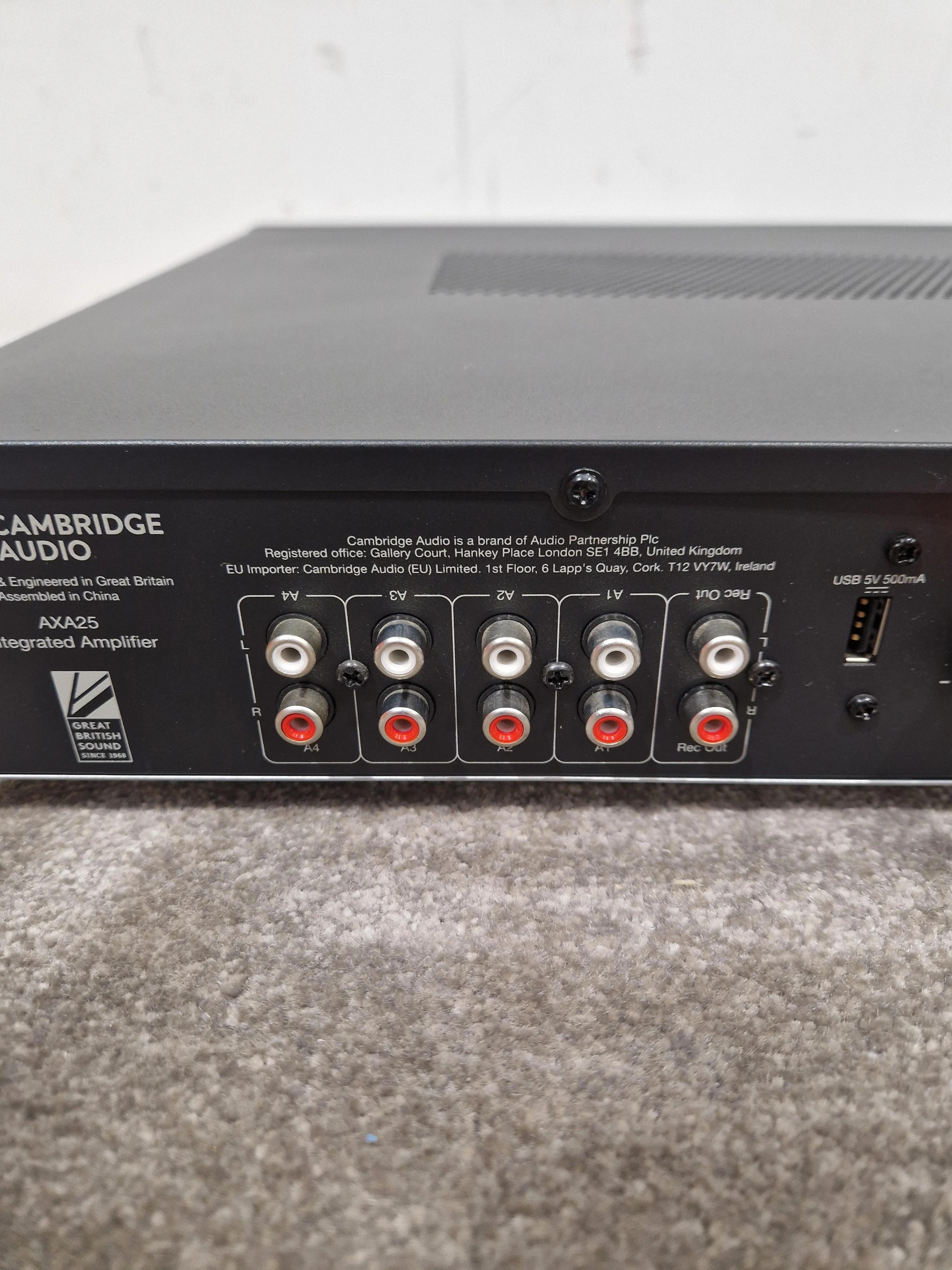 Cambridge Audio AXA25 - 25W Integrated Amplifier - Excellent w/ Power Supply - Image 12