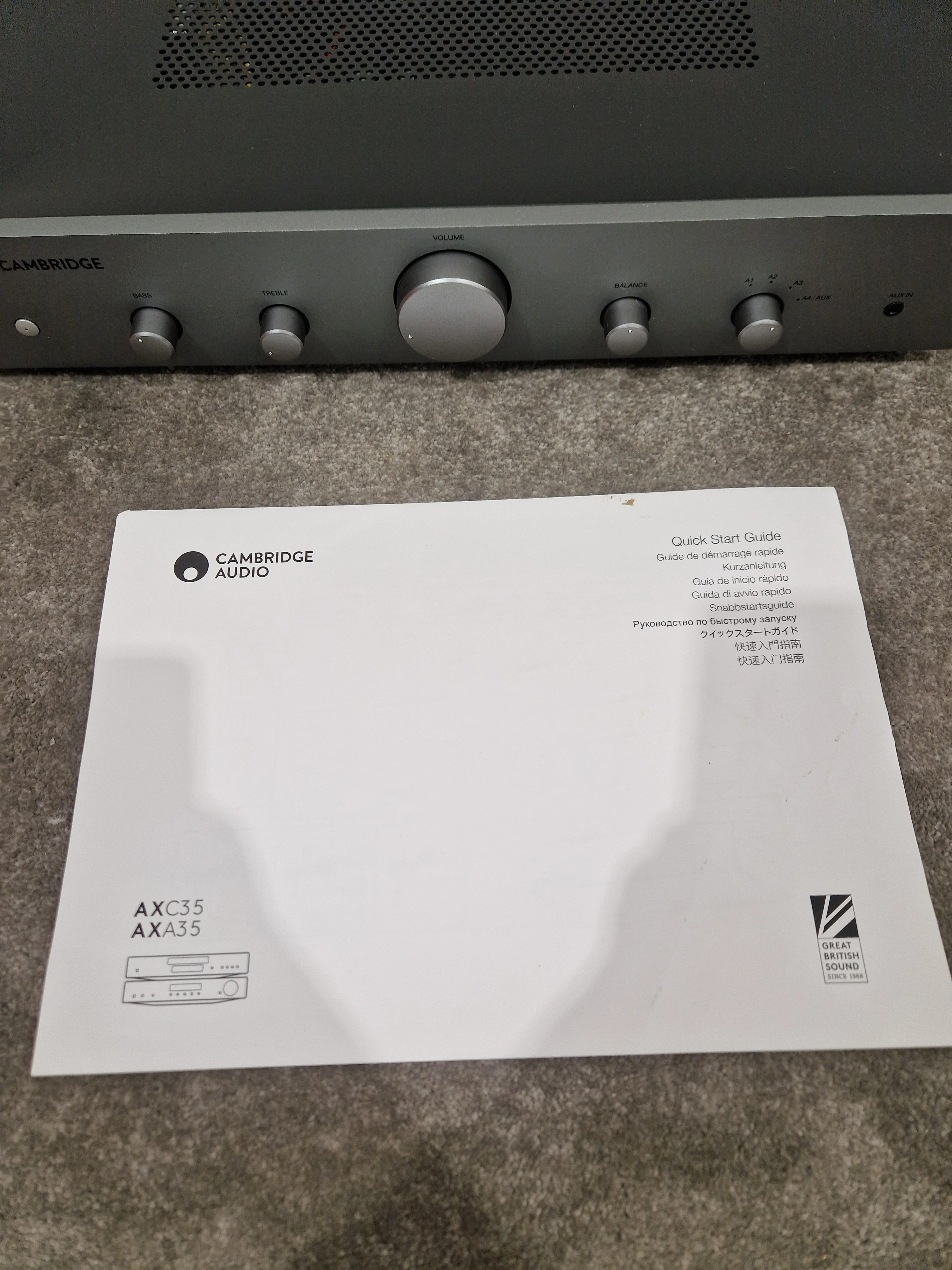 Cambridge Audio AXA25 - 25W Integrated Amplifier - Excellent w/ Power Supply - Image 2