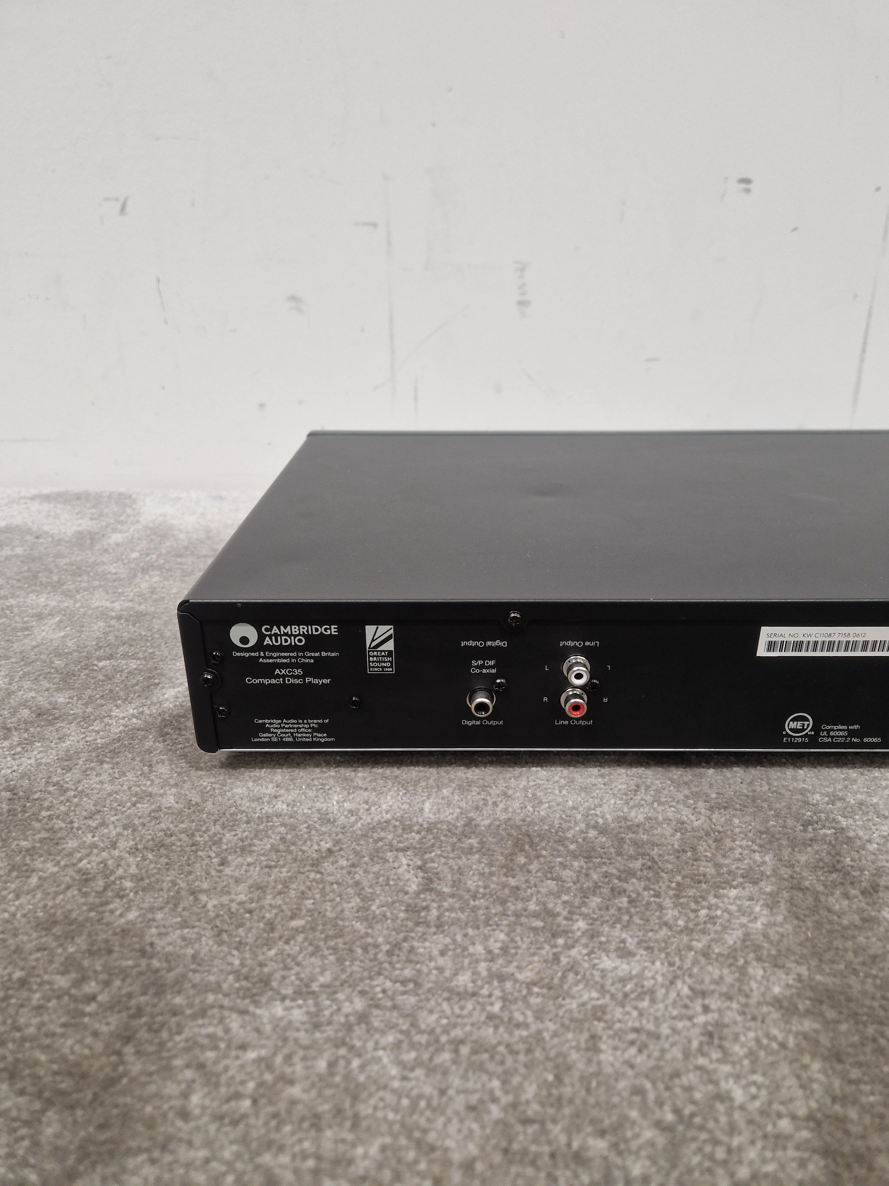 Cambridge Audio AXC35 - High-Precision CD Player - Excellent w/ Power Supply - Image 7