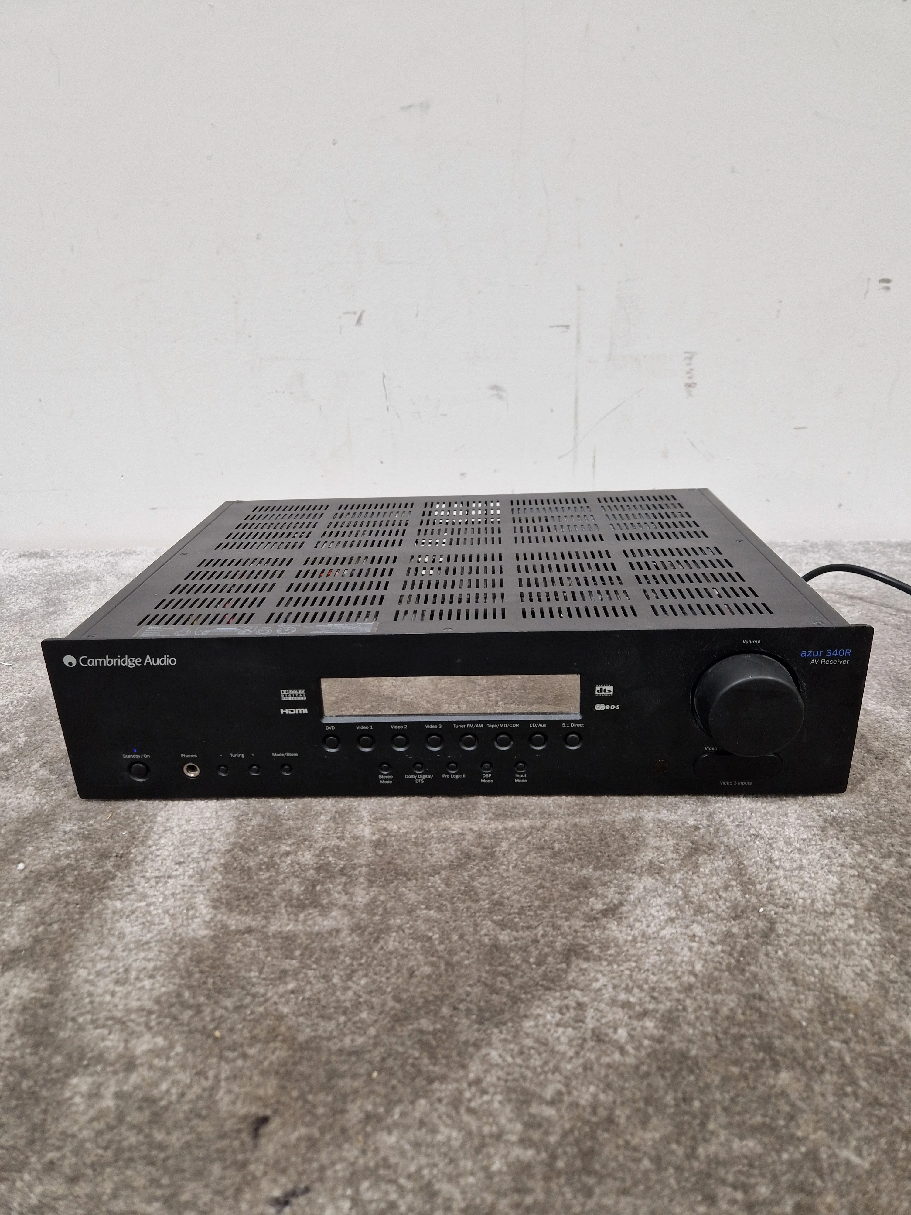 Cambridge Audio Azur 340R - 5.1 Channel AV Receiver - Excellent w/ Power Supply & Remote - Image 2