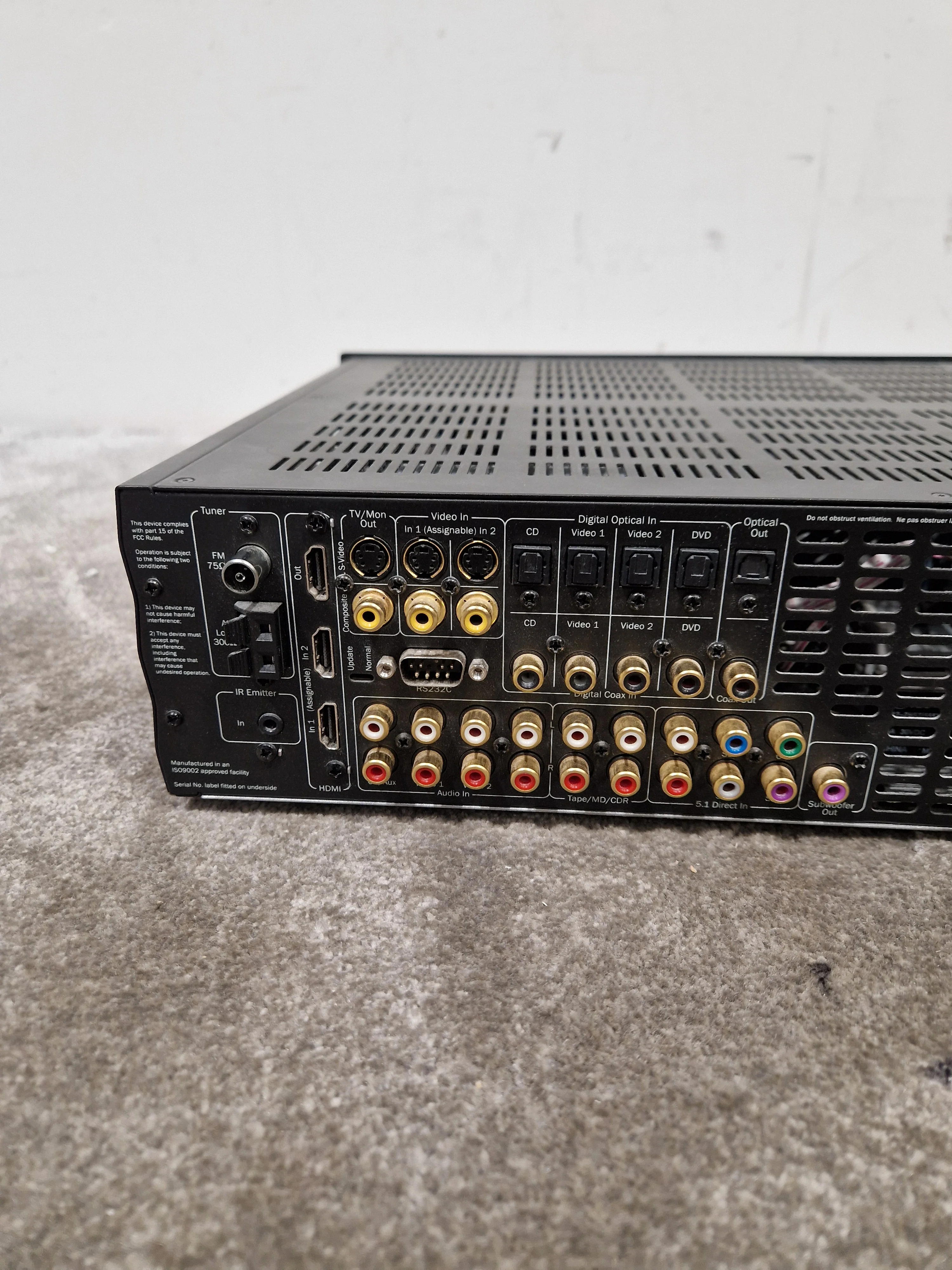 Cambridge Audio Azur 340R - 5.1 Channel AV Receiver - Excellent w/ Power Supply & Remote - Image 7