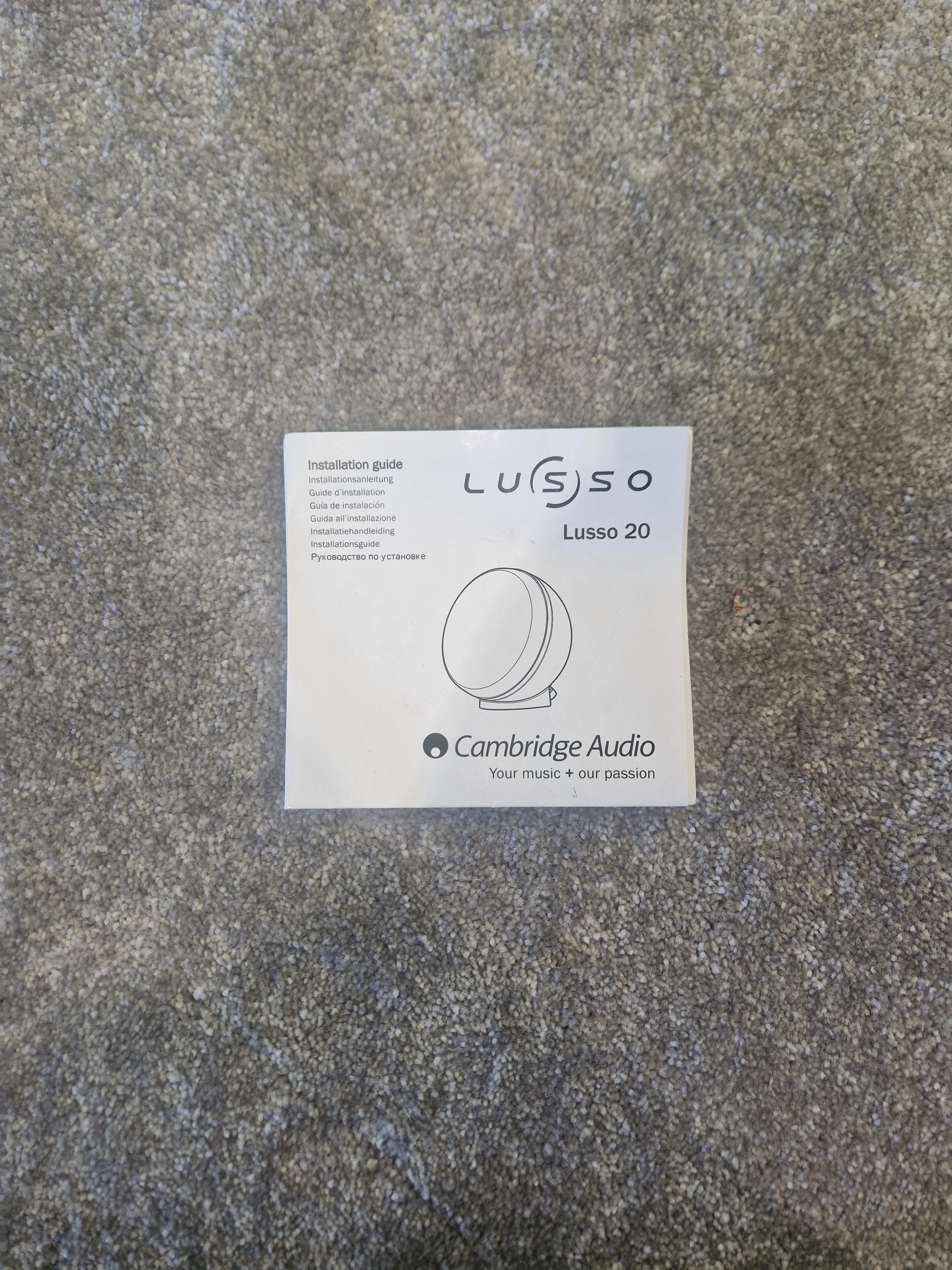 Cambridge Audio Lusso 10 Satellite Speakers - Set of 5 - Excellent - Image 6