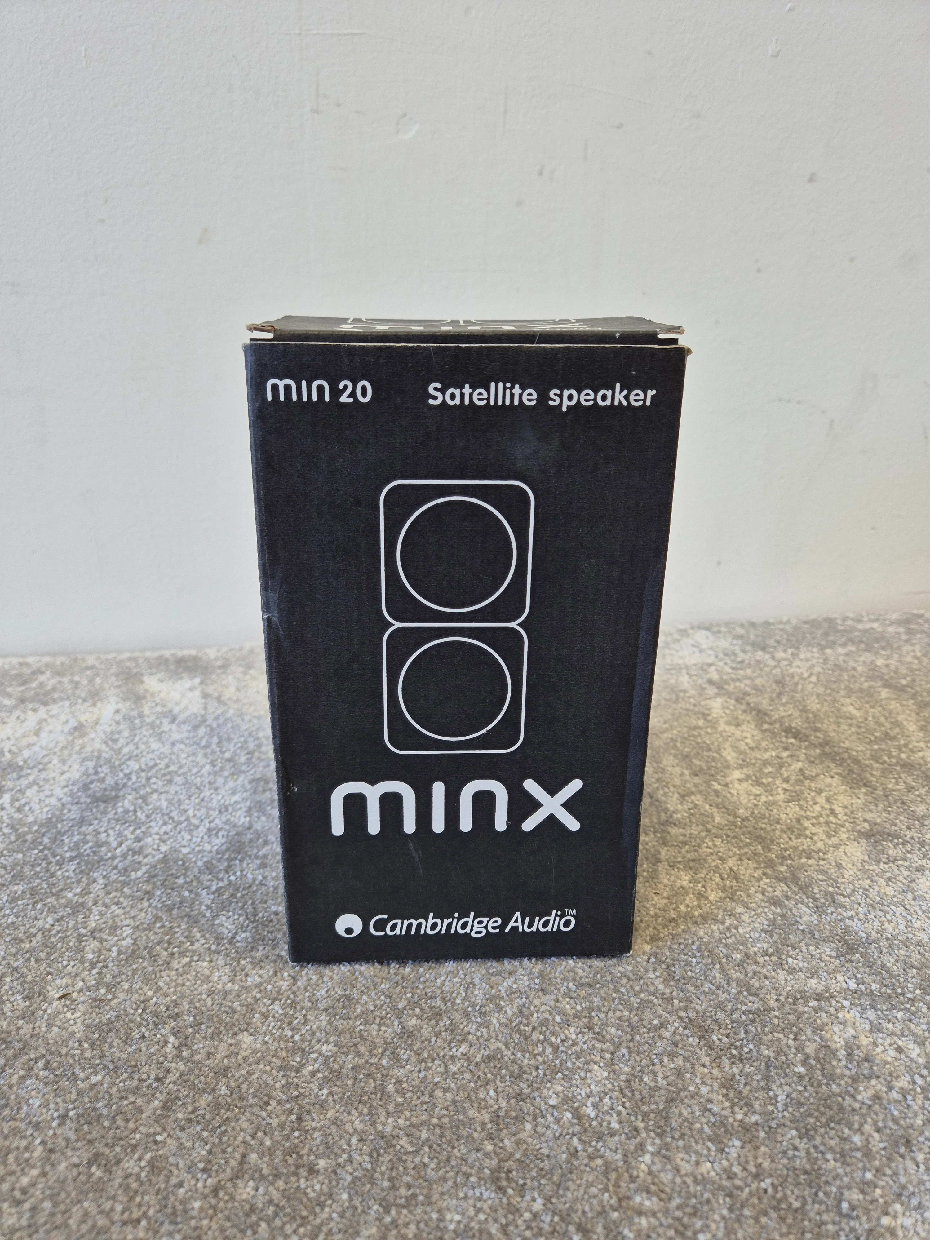 Cambridge Audio Minx Min 20 - Ultra-Compact Satellite Speaker w/ Original Box - Excellent - Image 8