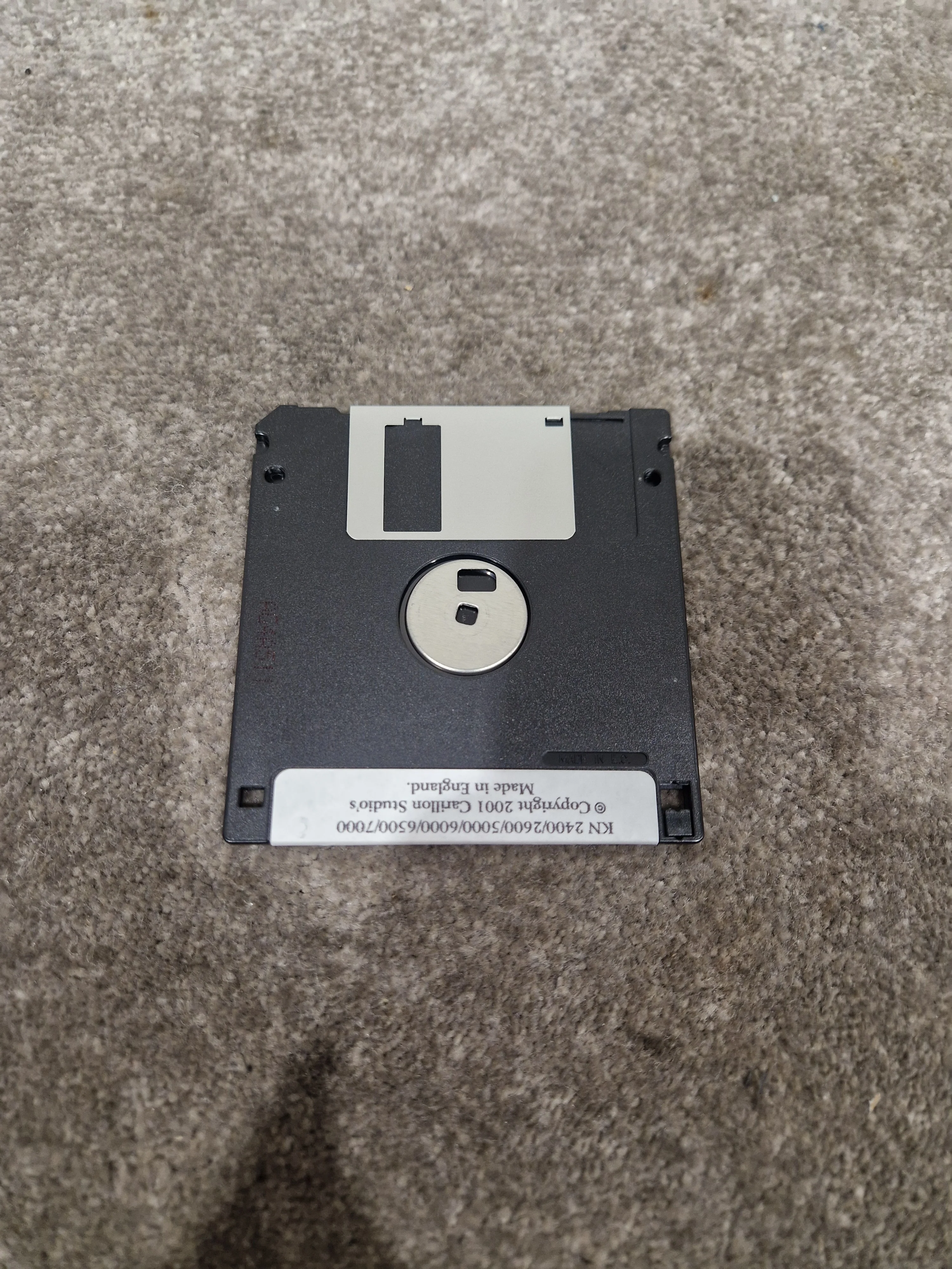 Carillon Studios Romantic Strings Floppy Disc For Kn2400-7000 - Vintage Sound Library - Excellent - Image 4