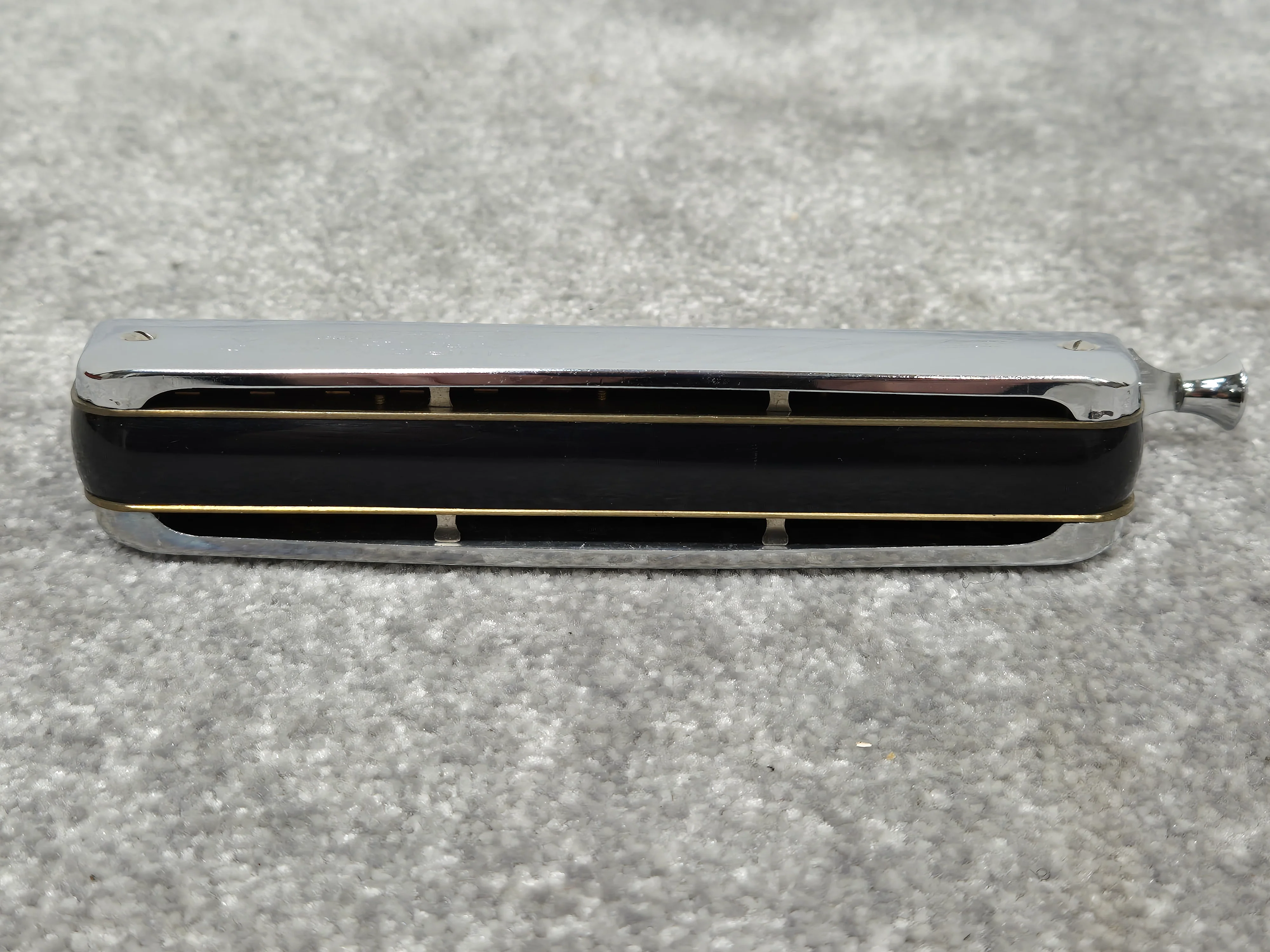 Lark - 12 Hole Chromatic Harmonica w/ Lark Hard Case - Image 5