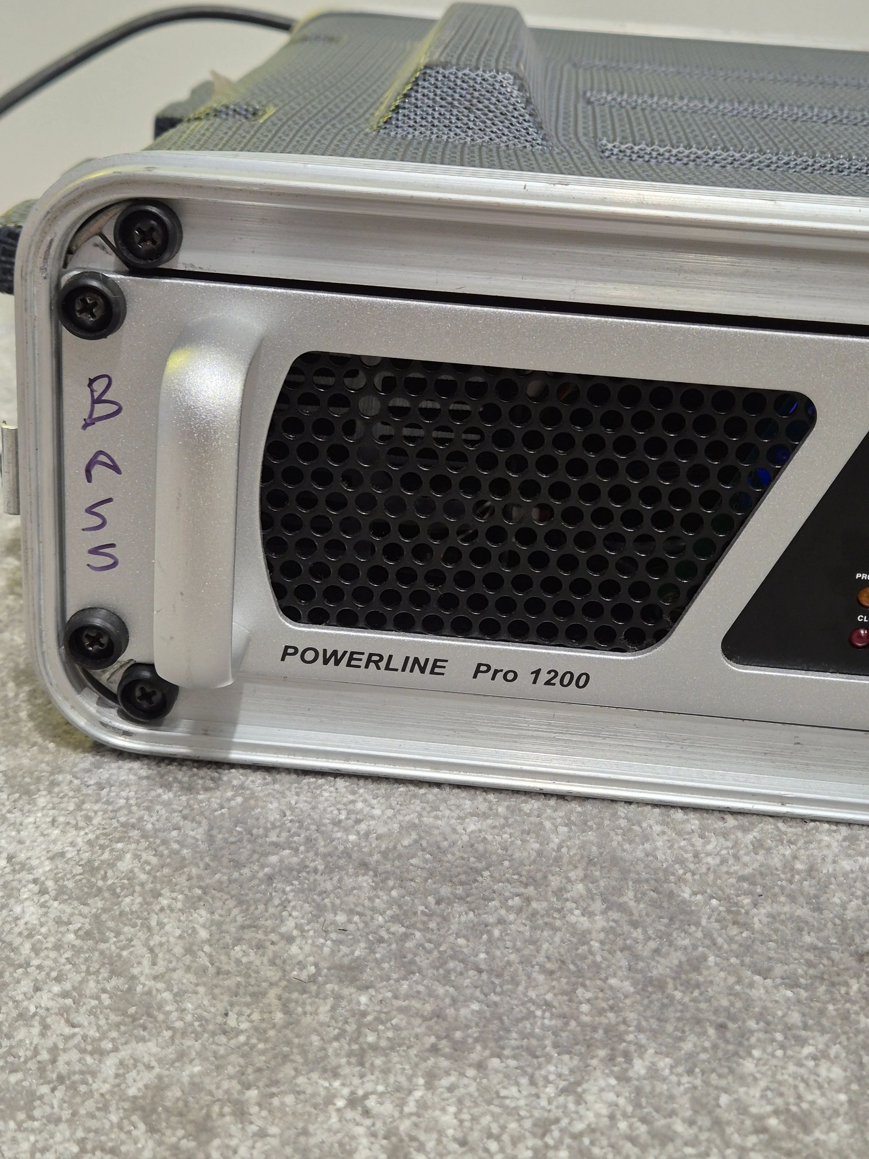 Carlsbro Powerline Pro 1200 Amplifier - 600-watts RMS - Fair (Read Description) - Image 3
