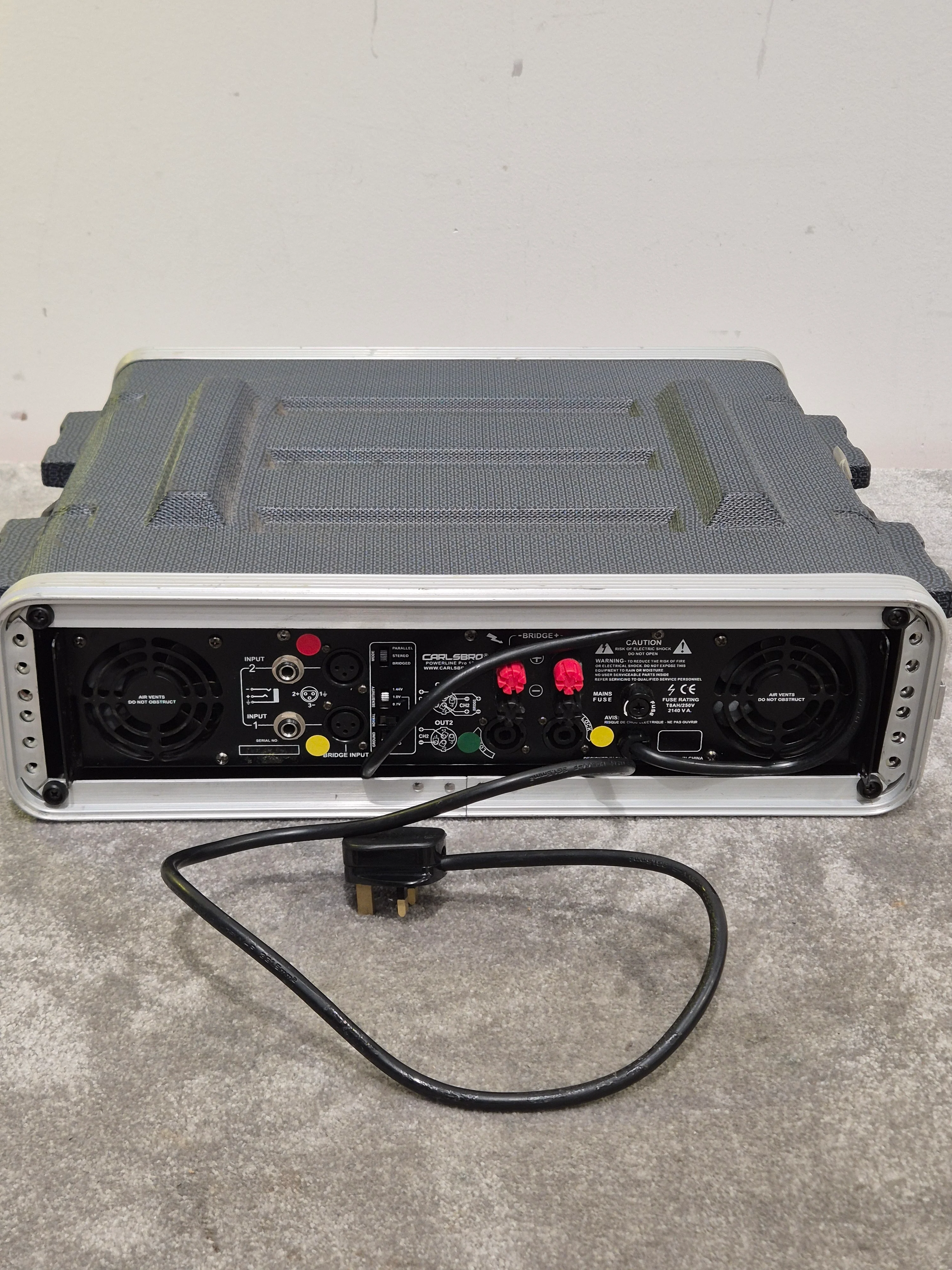 Carlsbro Powerline Pro 1200 Amplifier - 600-watts RMS - Fair (Read Description) - Image 6