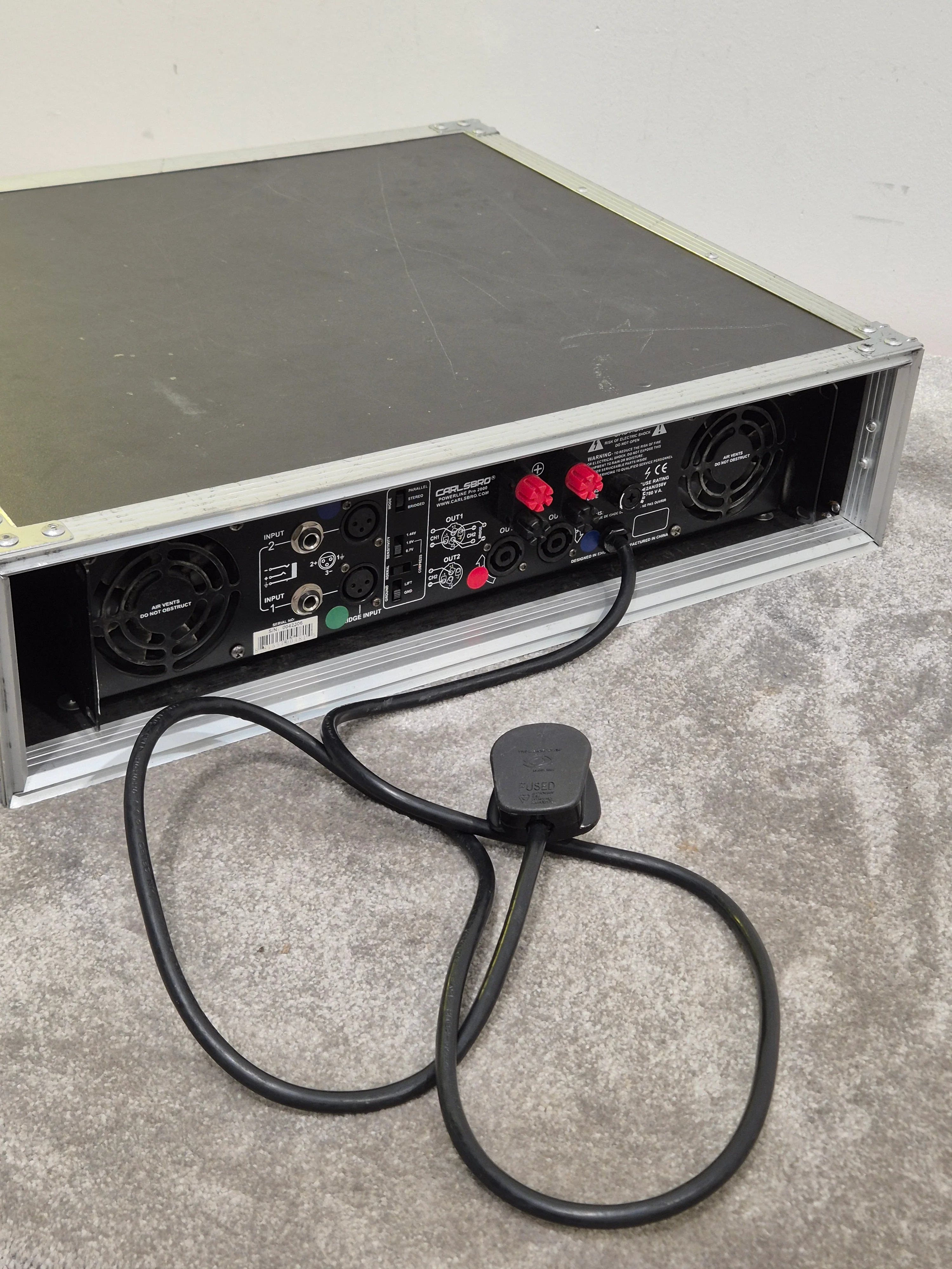 Carlsbro Powerline Pro 2000 Amplifier - 1000 Watts - Fair (Read Description) - Image 8
