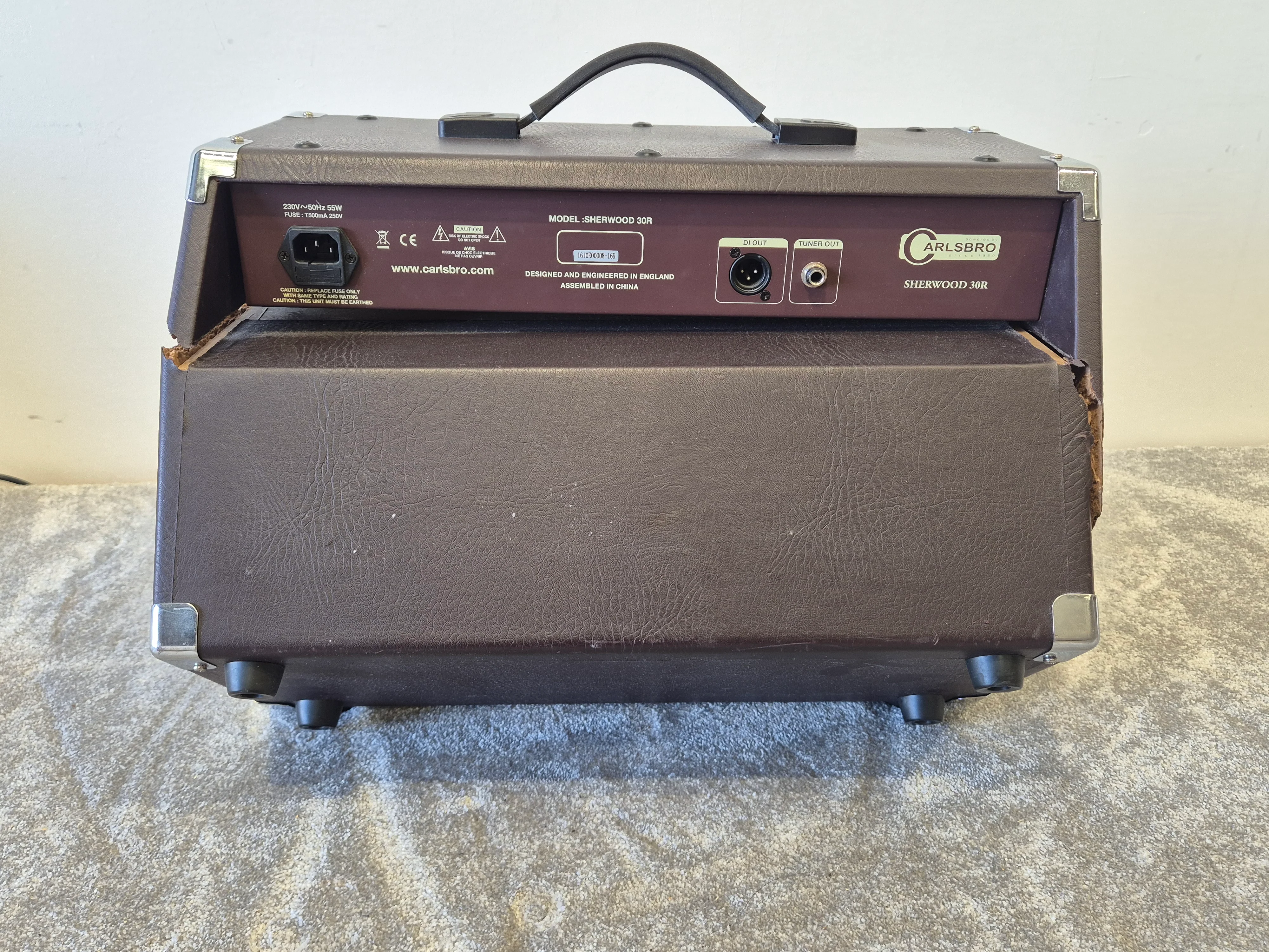Carlsbro Sherwood 30R Acoustic Combo Amplifier - Solid-State Amplifier (Spares or Repairs) - Image 4