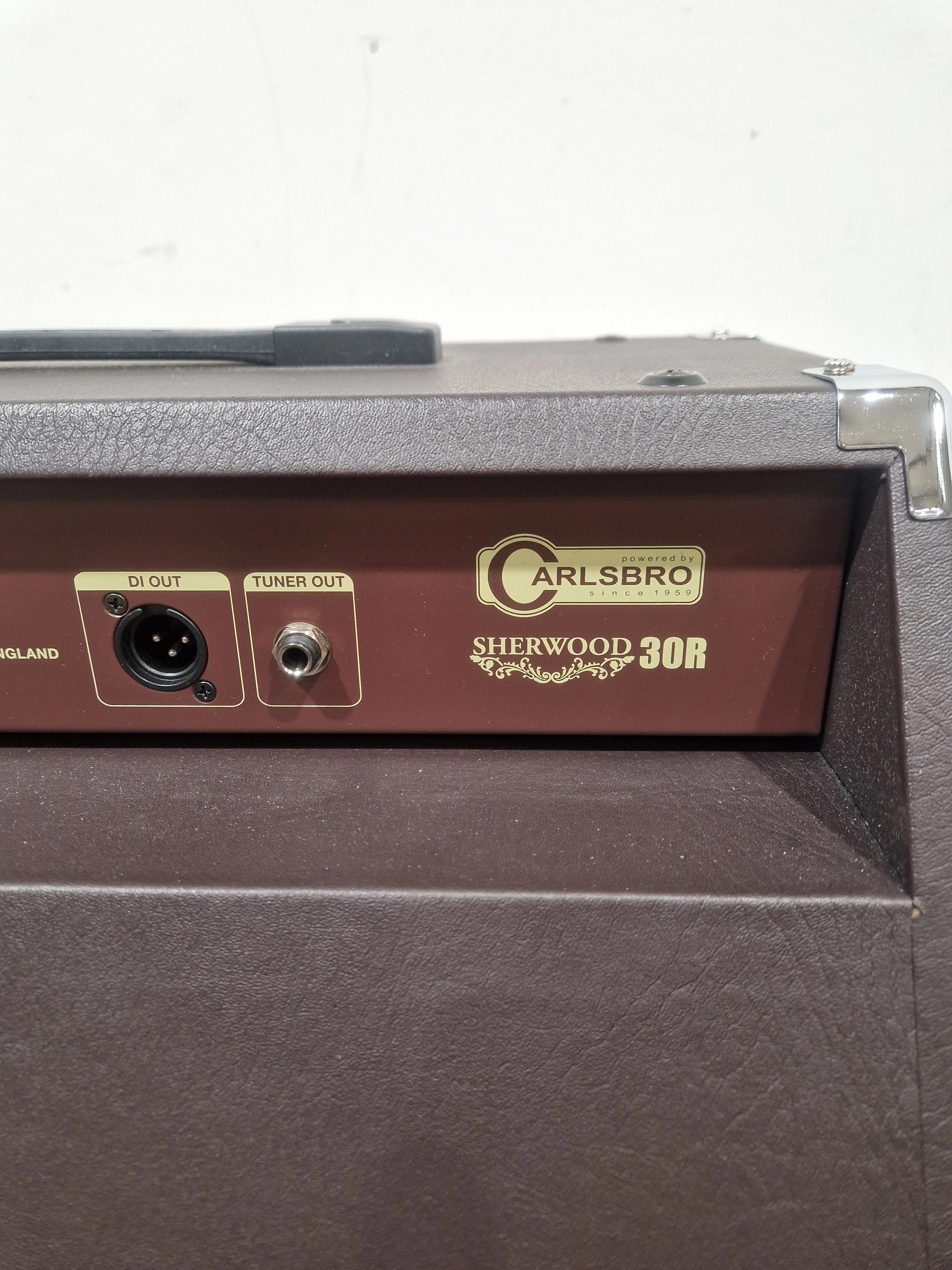 Carlsbro Sherwood 30R - Acoustic Guitar Amp - Very Good w/ Power Supply - Image 4