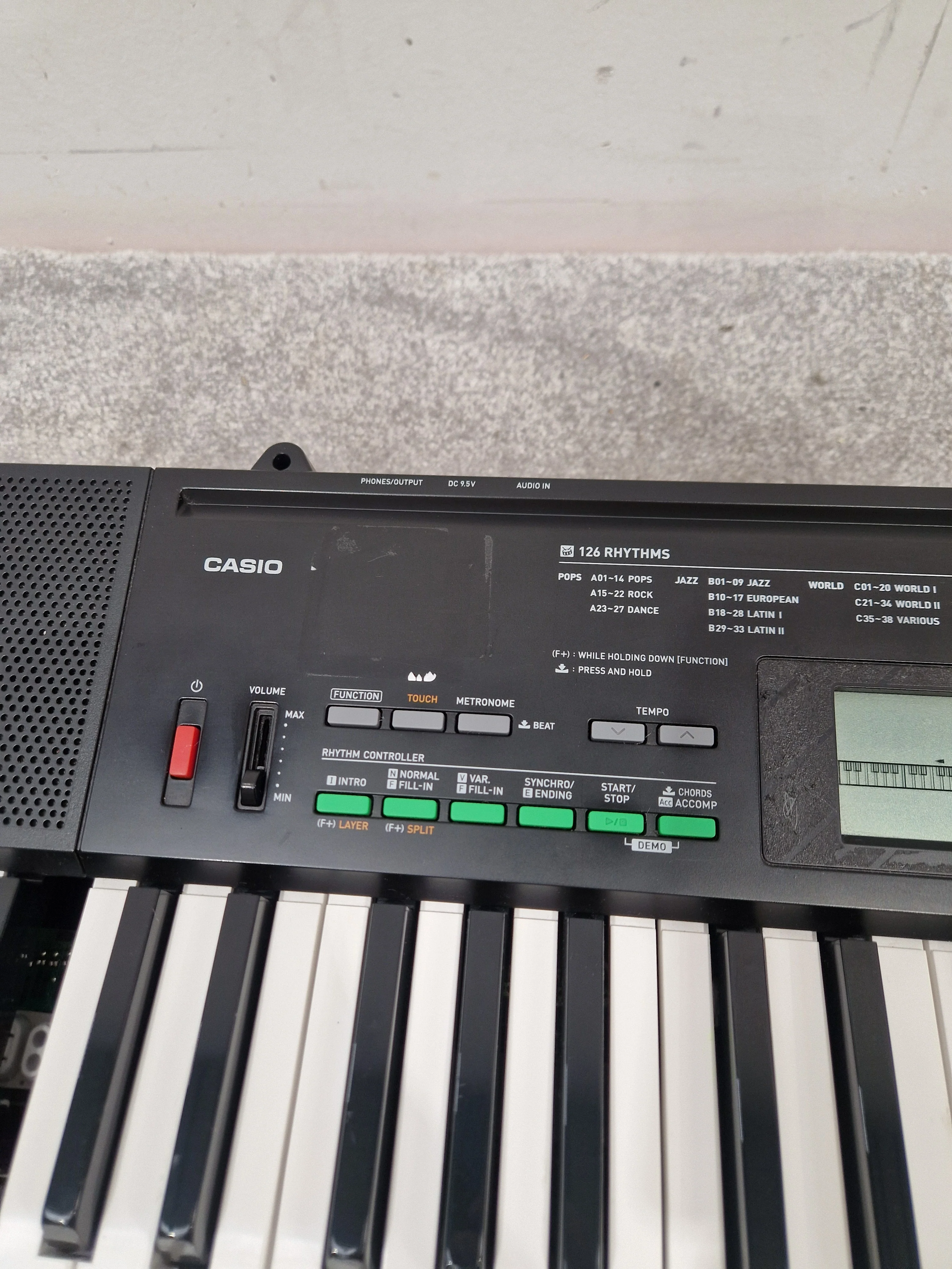 Casio Ctk-3400sk Keyboard - 61 Keys, Built-in Rhythms - Fair - Image 5