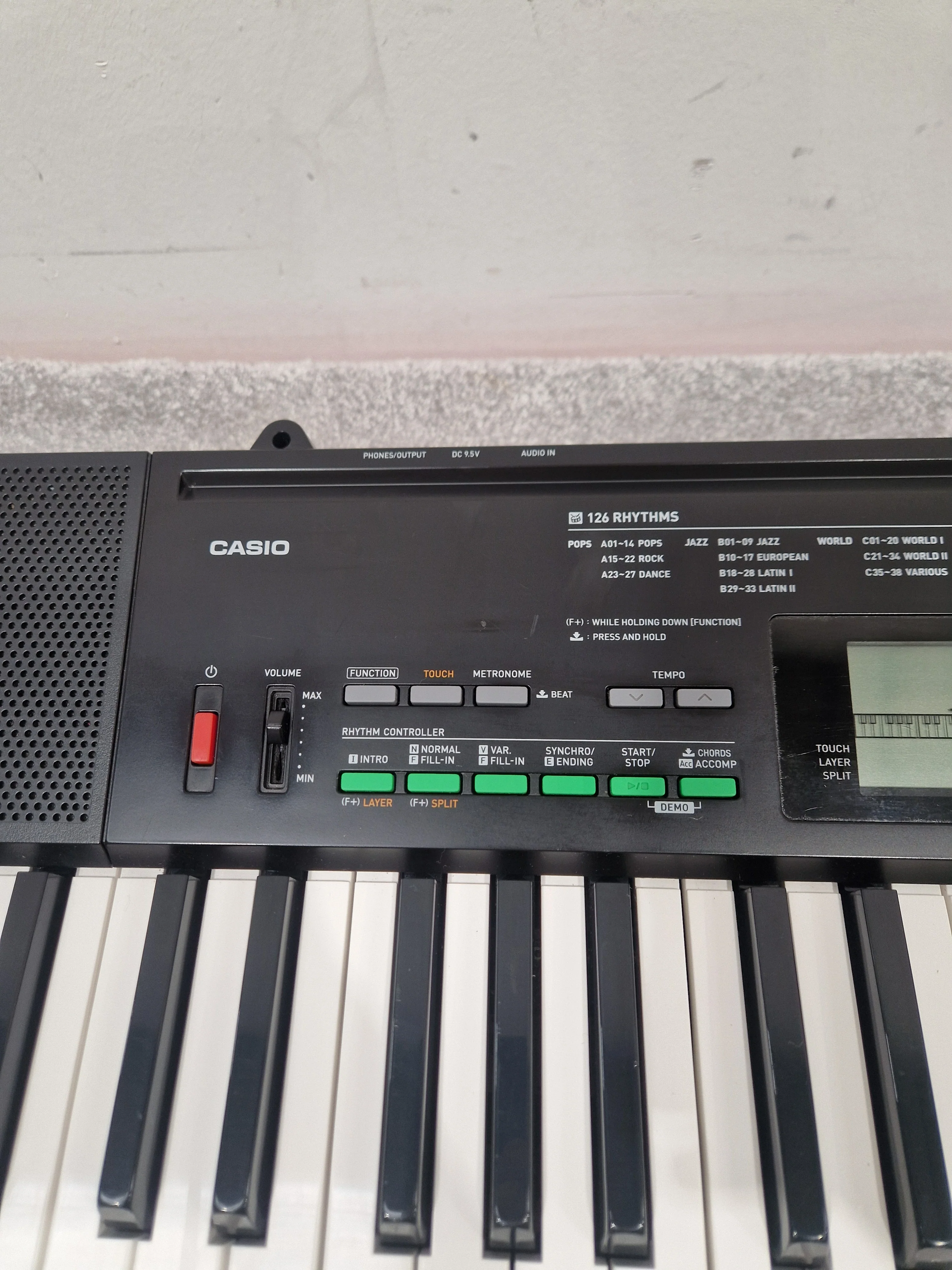 Casio Ctk-3400sk Keyboard - 61 Keys, Built-in Rhythms - Fair - Image 9
