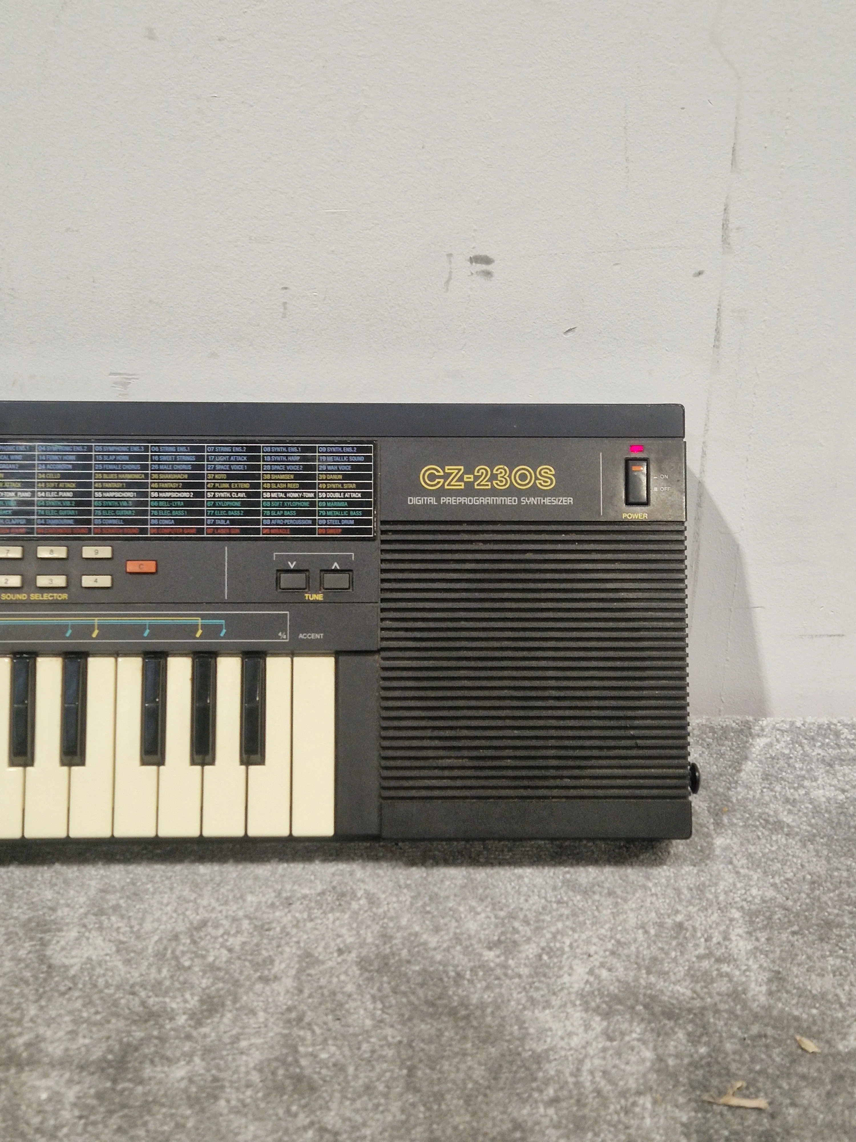 Casio CZ-230S - Digital Synthesizer - Spares or Repair w/ Original Box - Image 12