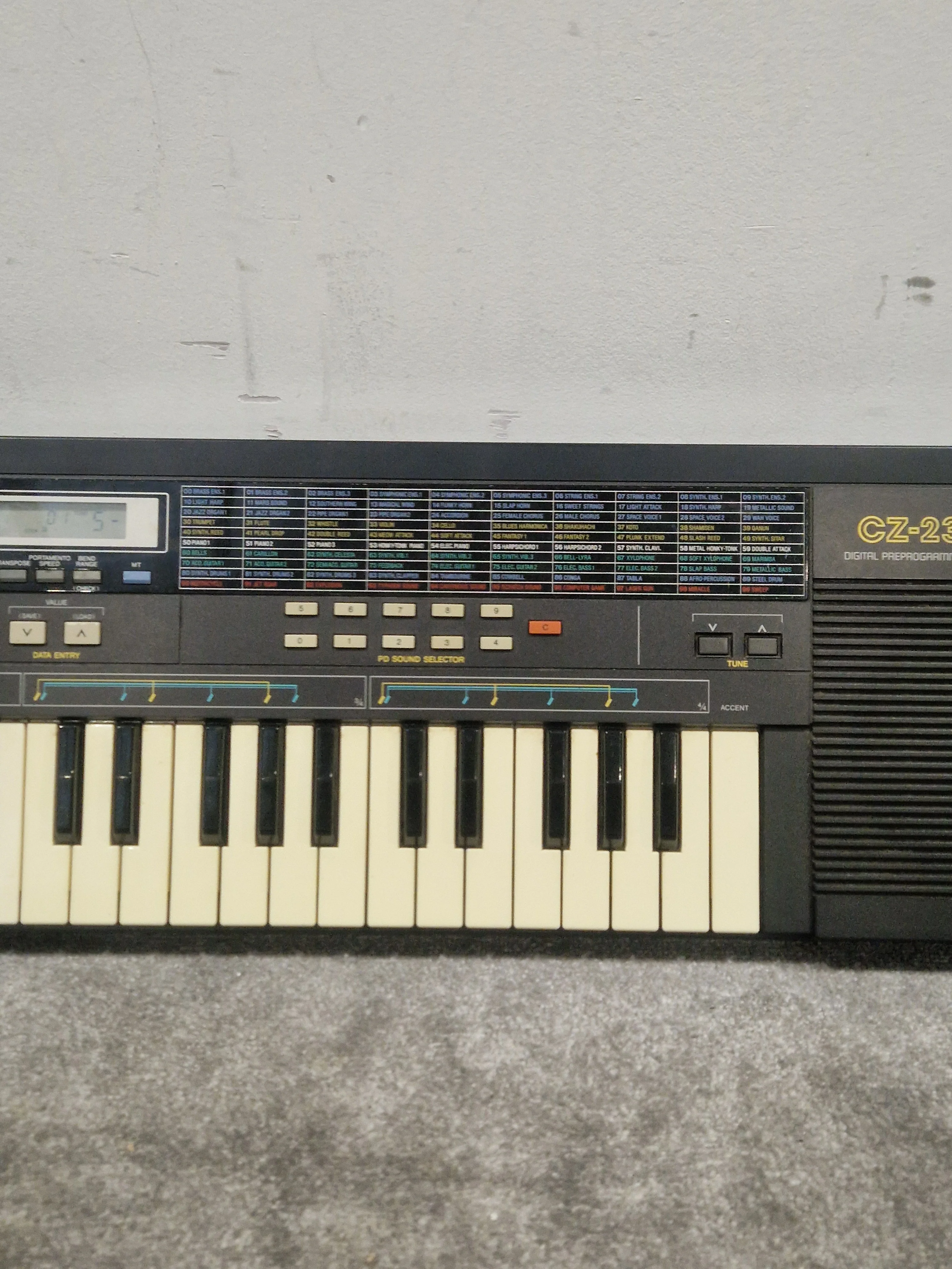 Casio CZ-230S - Digital Synthesizer - Spares or Repair w/ Original Box - Image 13